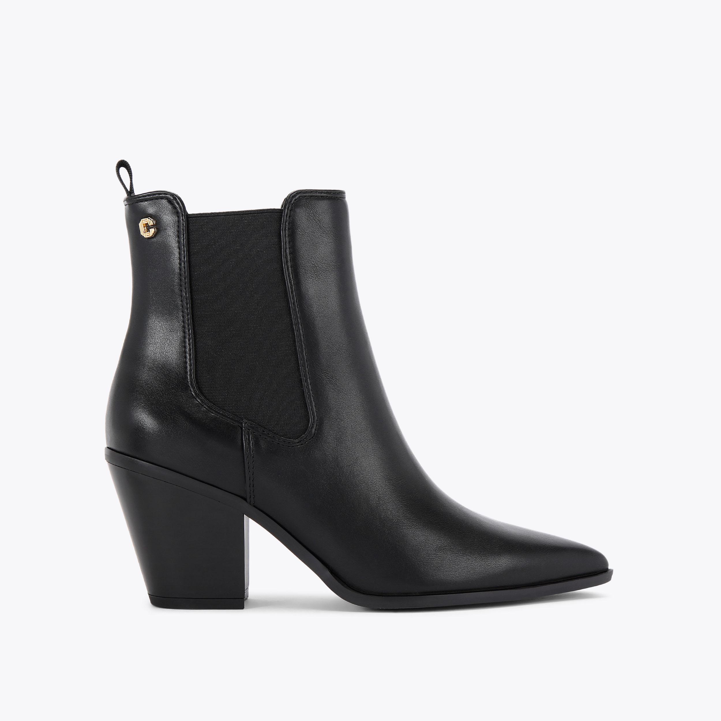 RANCH ANKLE Black Ankle Boot by CARVELA