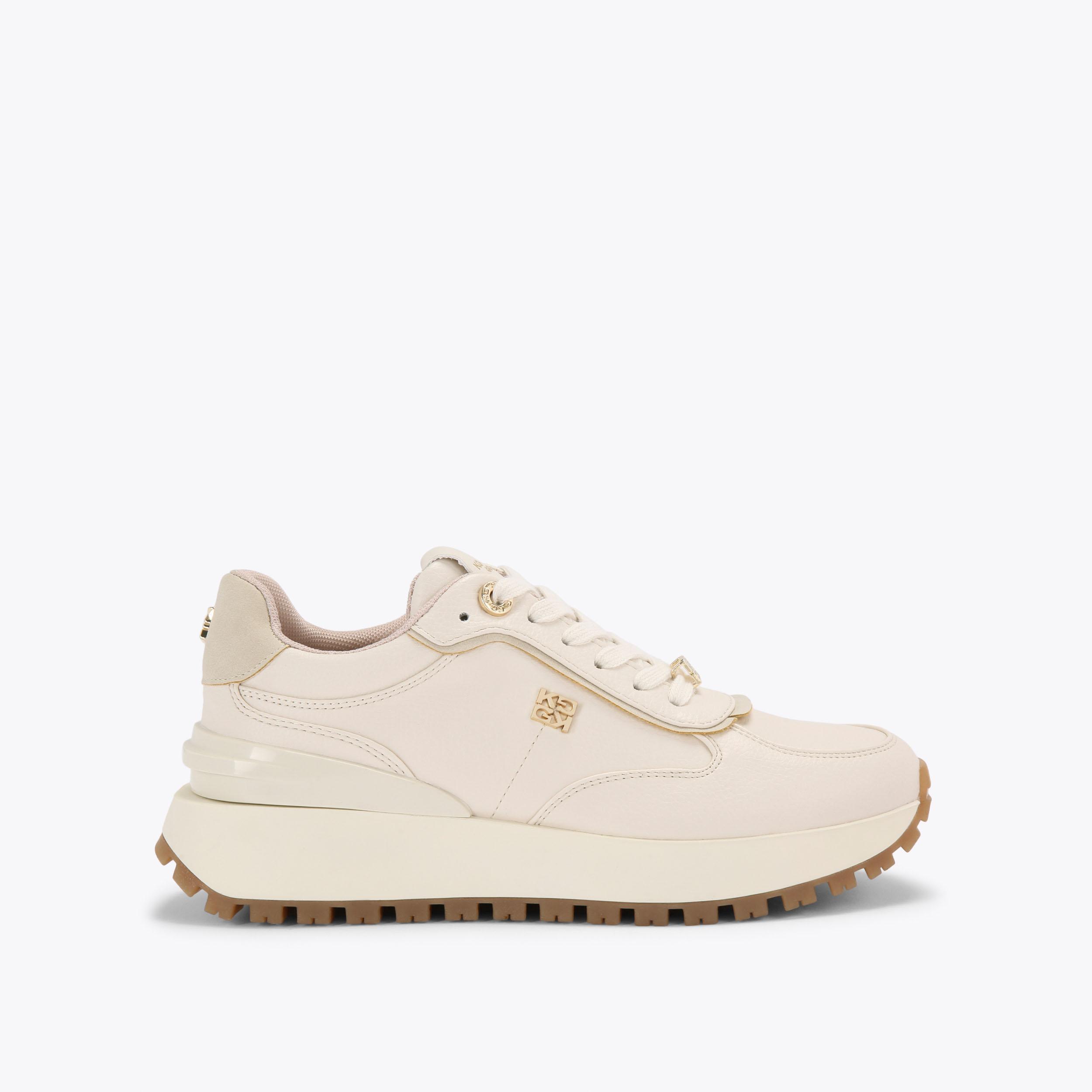 スニーカー   LANEY FLOWER SNEAKERS LANEY FLOWER Floral Lace Up Sneaker by KURT GEIGER LONDON