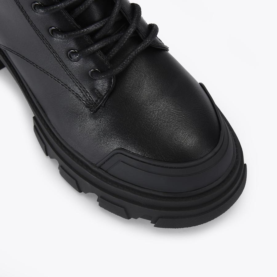 TREKKER LACE UP2 Black Lace Up Ankle Boot by KG KURT GEIGER TREKKER LACE UP2 Black Lace Up Ankle Boot by KG KURT GEIGER
