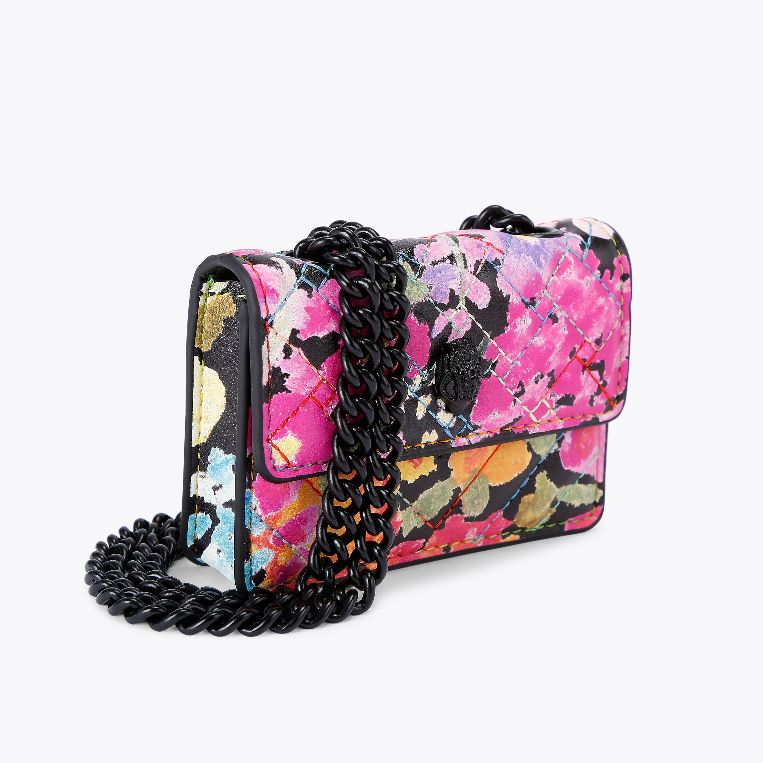 Cross　Kelly Klein　ケリー・クレイン MICRO KENSINGTON Floral Mini Cross Body Bag by KURT GEIGER