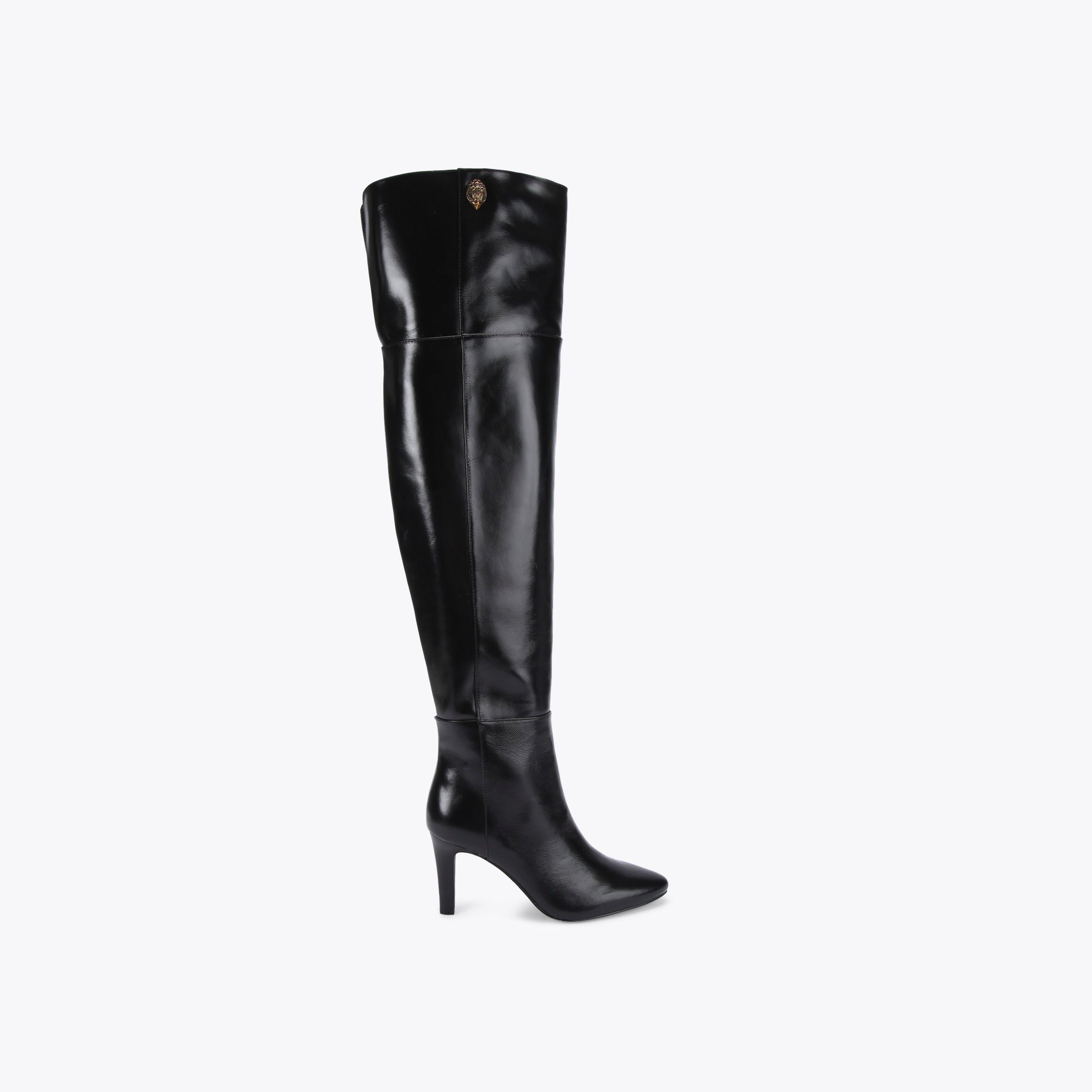 Knee High Boots Leather Suede Women s Boots Over The Knee Boots Kurt Geiger