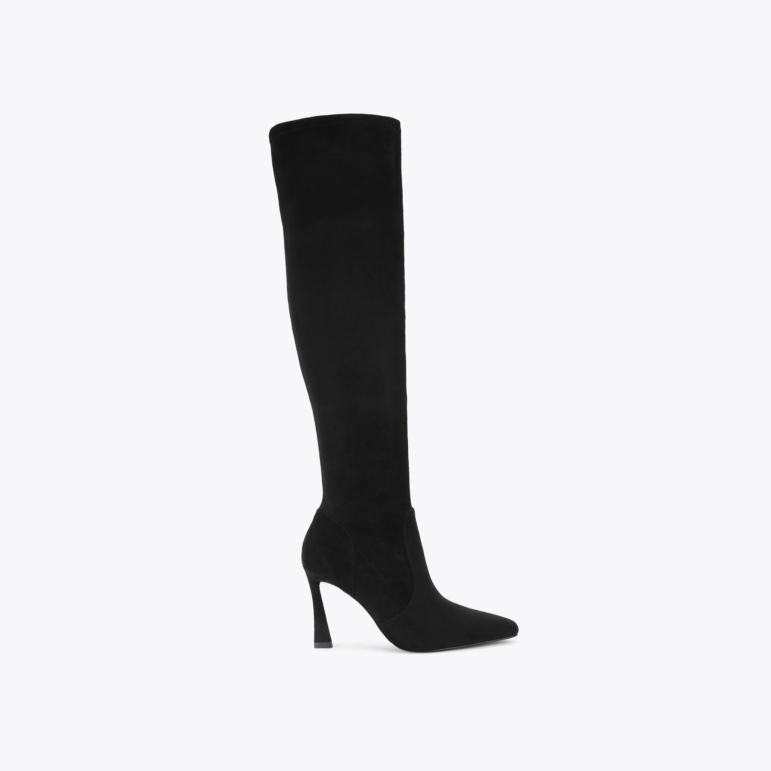 Kurt geiger long black boots best sale