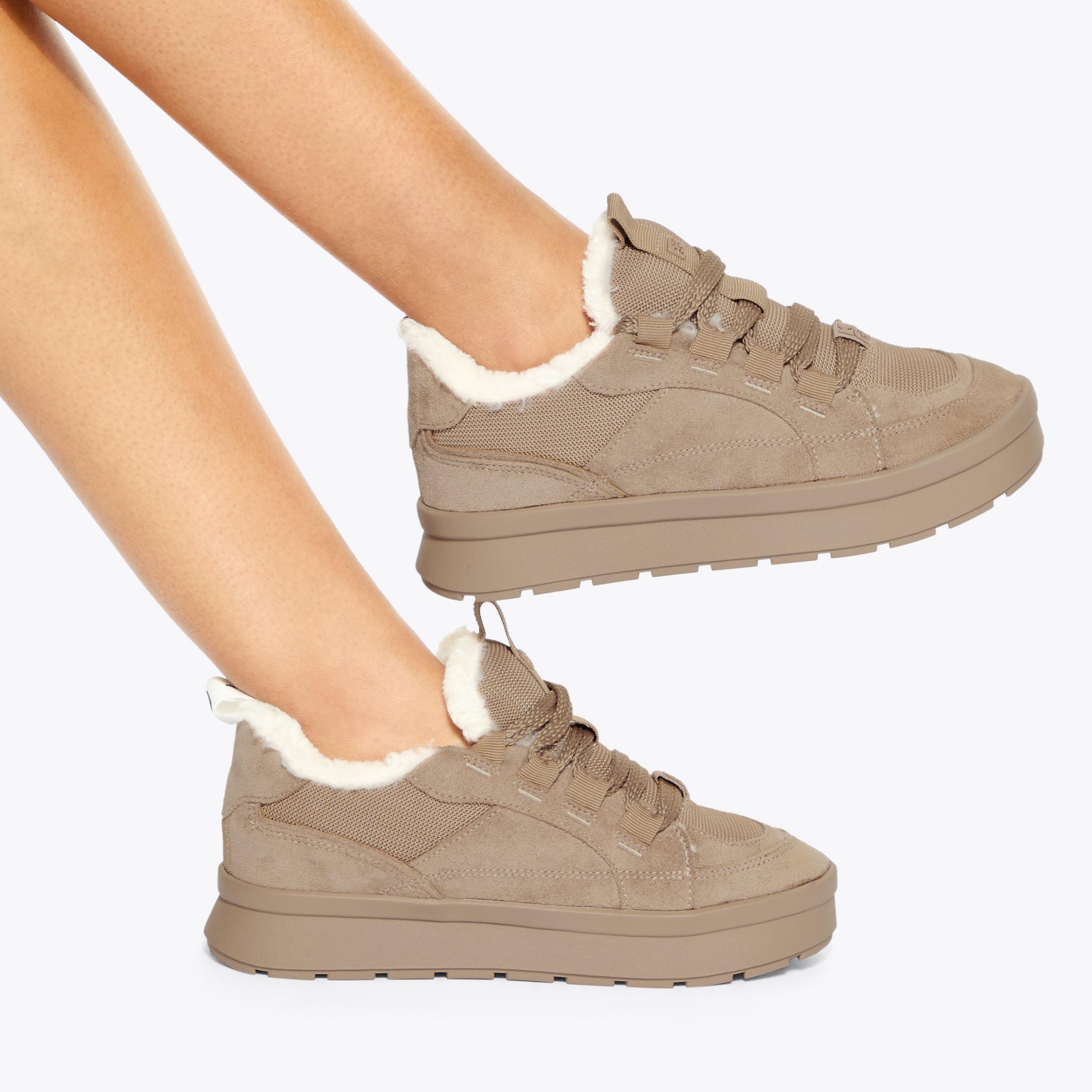 KIARA Taupe Sneaker by KG KURT GEIGER