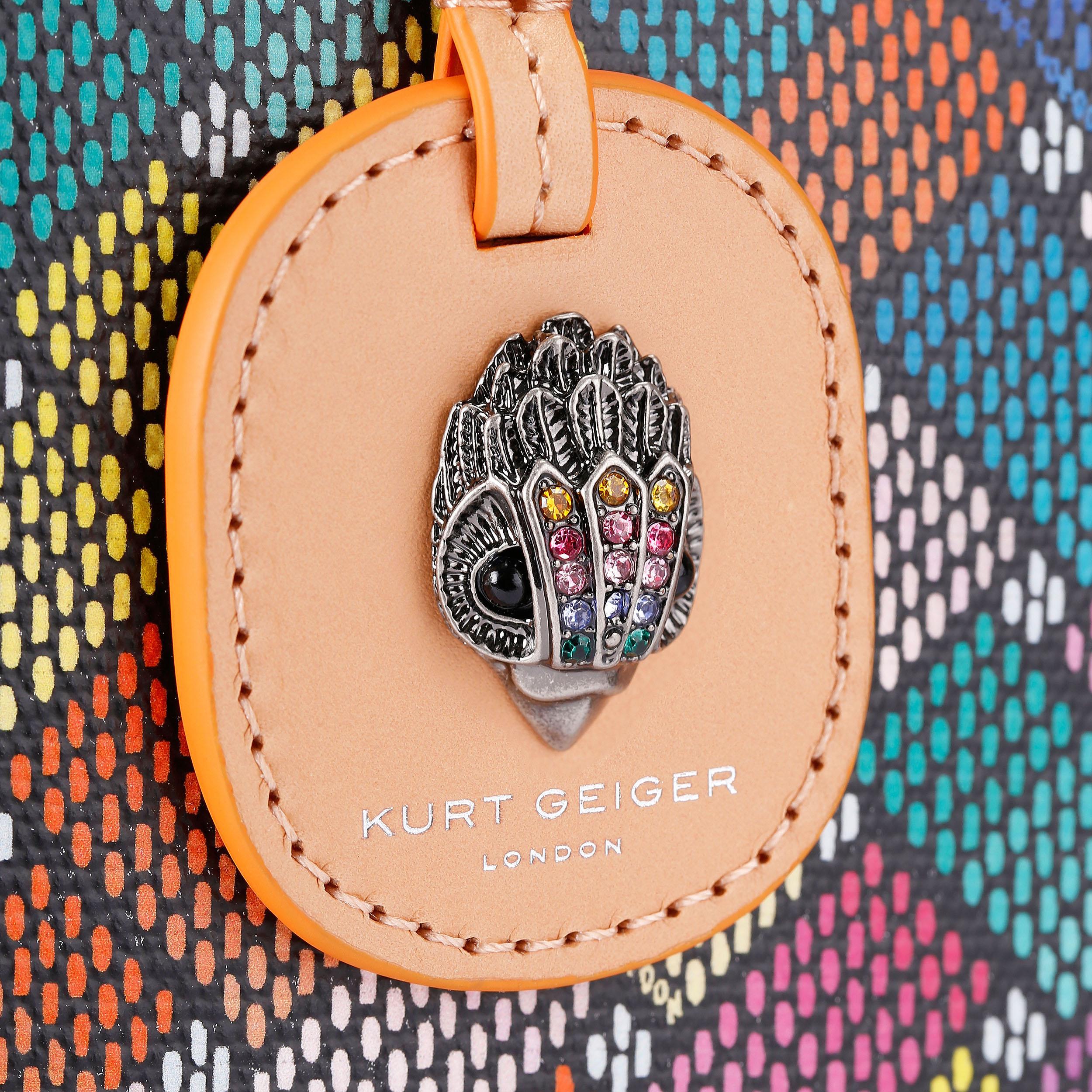 CAMDEN SHOPPER BAG Rainbow Canvas Shopper Bag by KURT GEIGER LONDON