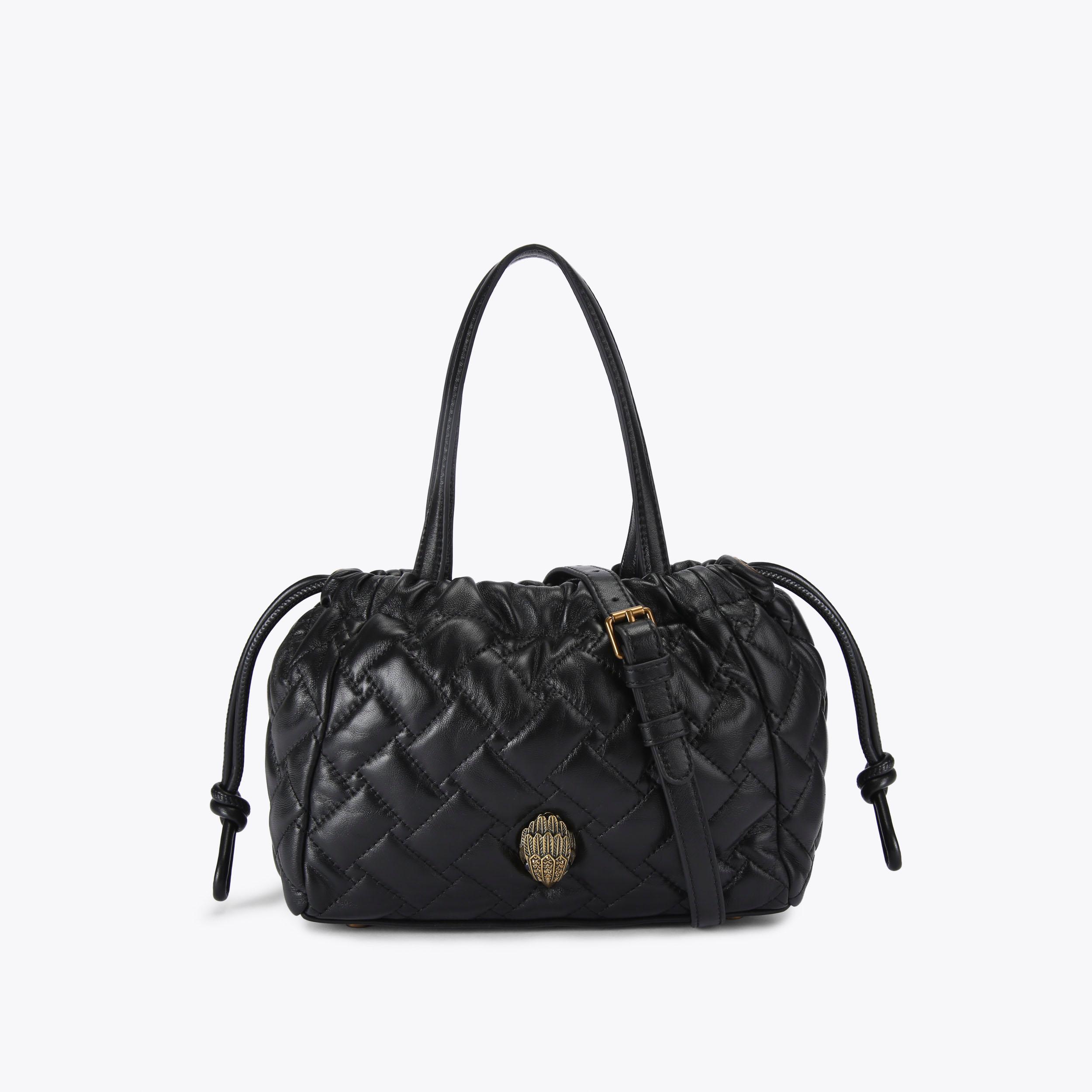 Small Kensington String Tote Bag - black