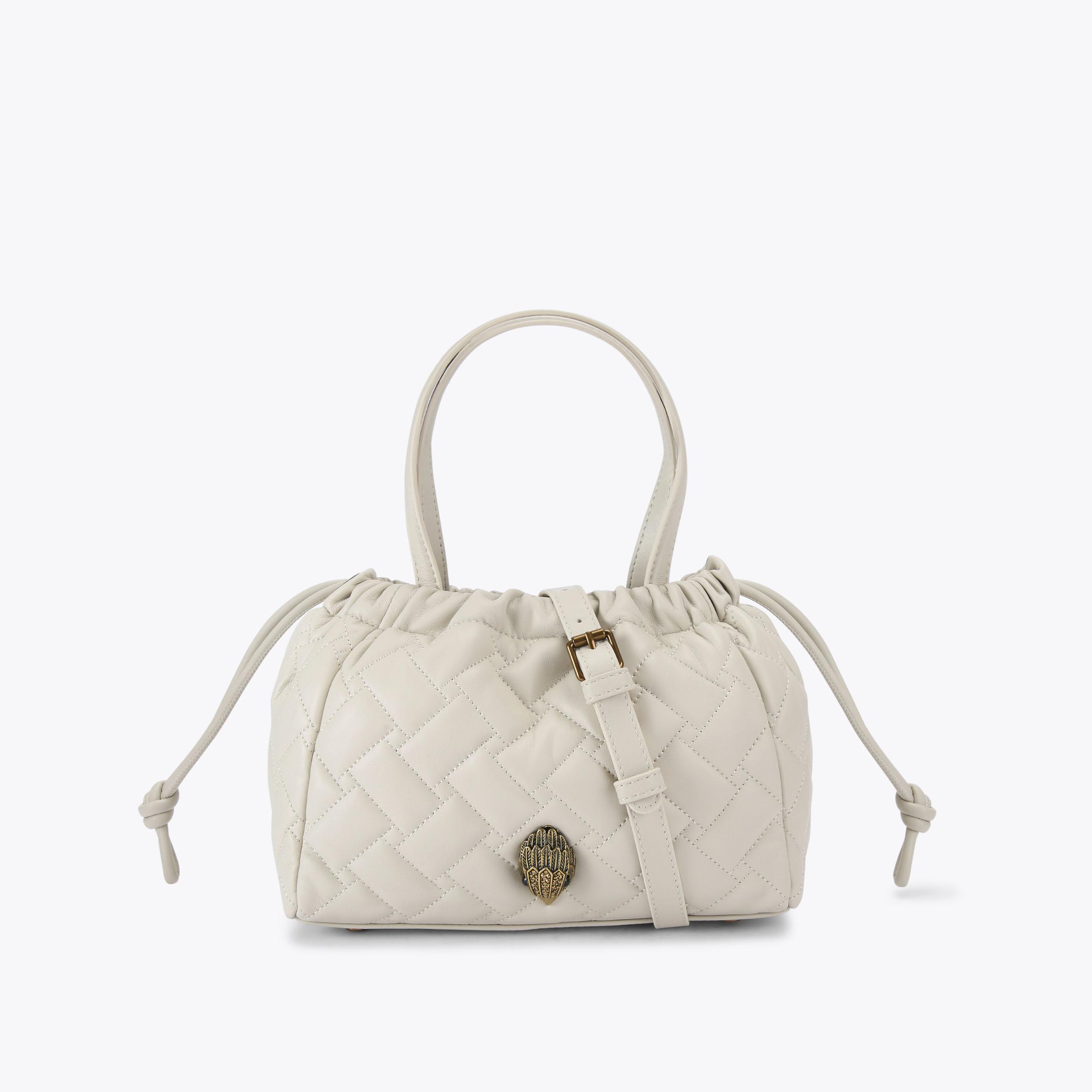 Small Kensington String Tote Bag - white