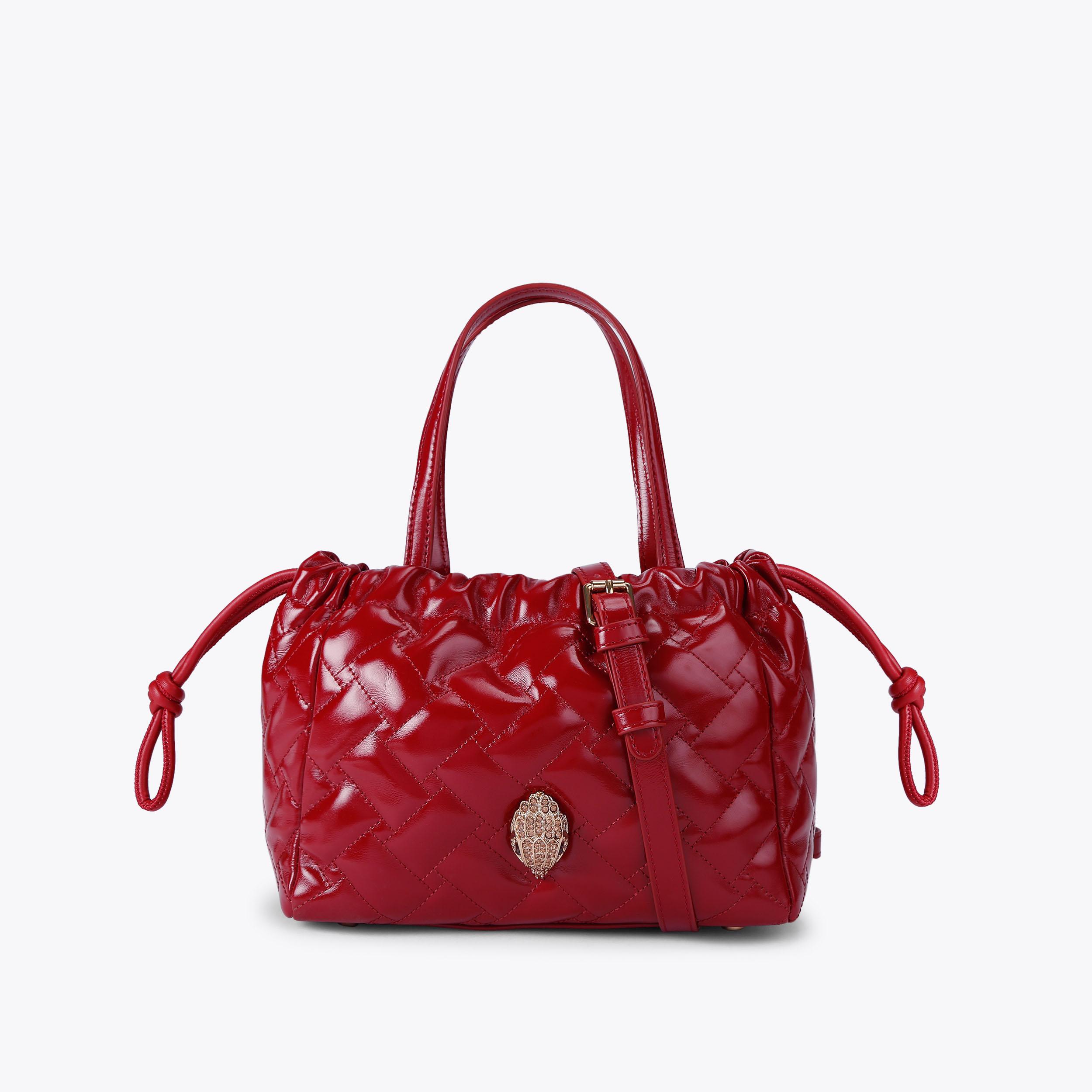 Small Kensington String Tote Bag - red
