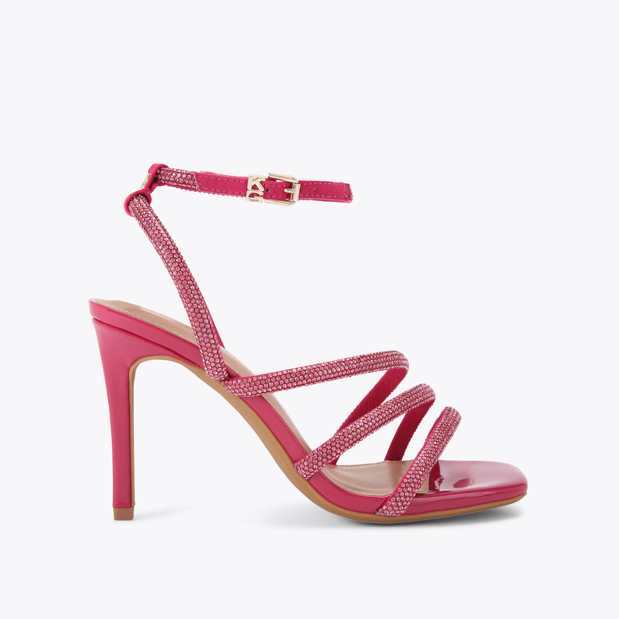 carvela by kurt geiger SAVANNA2 Pink Crystal Heel by KG KURT GEIGER