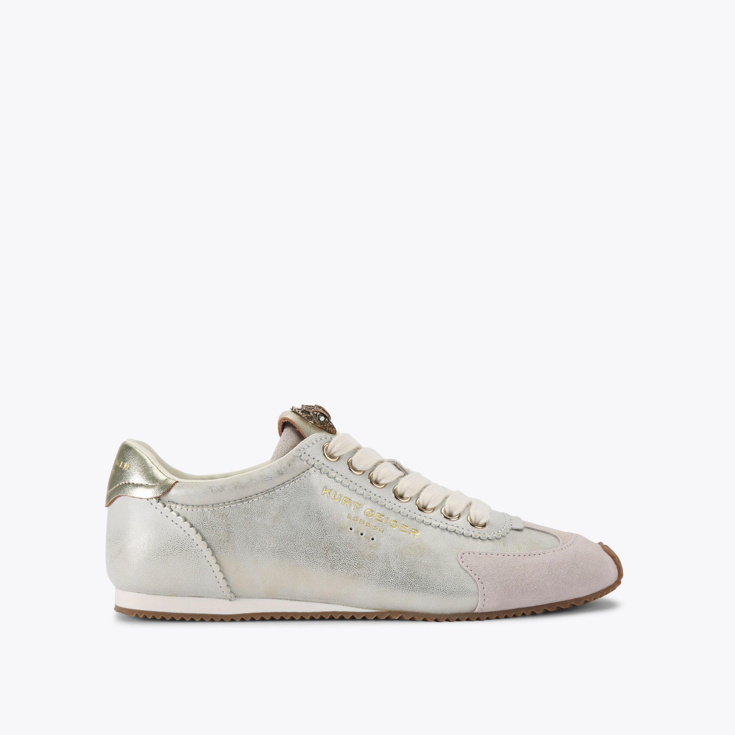 KENSINGTON SNEAKER Floral Beaded Sneaker by KURT GEIGER LONDON