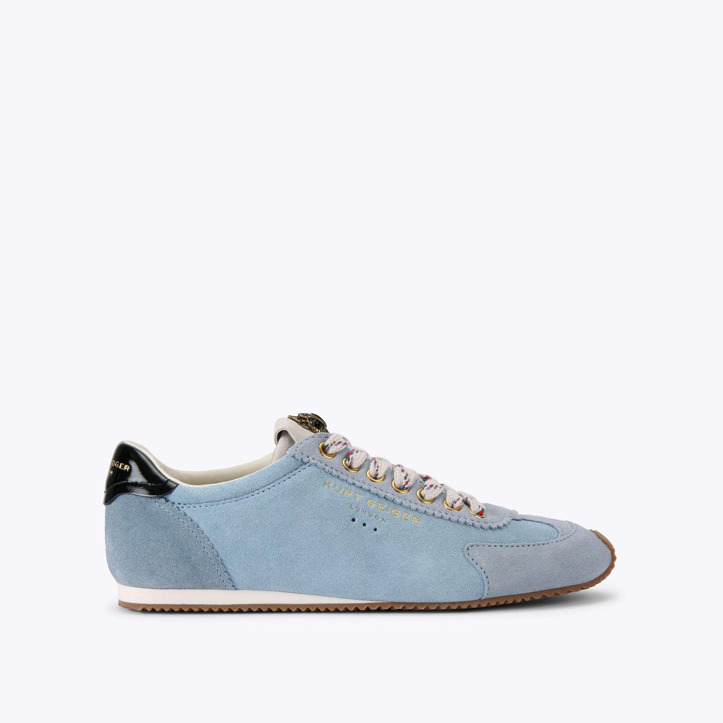 ISLINGTON SNEAKER Orange Suede Lace Up Sneaker by KURT