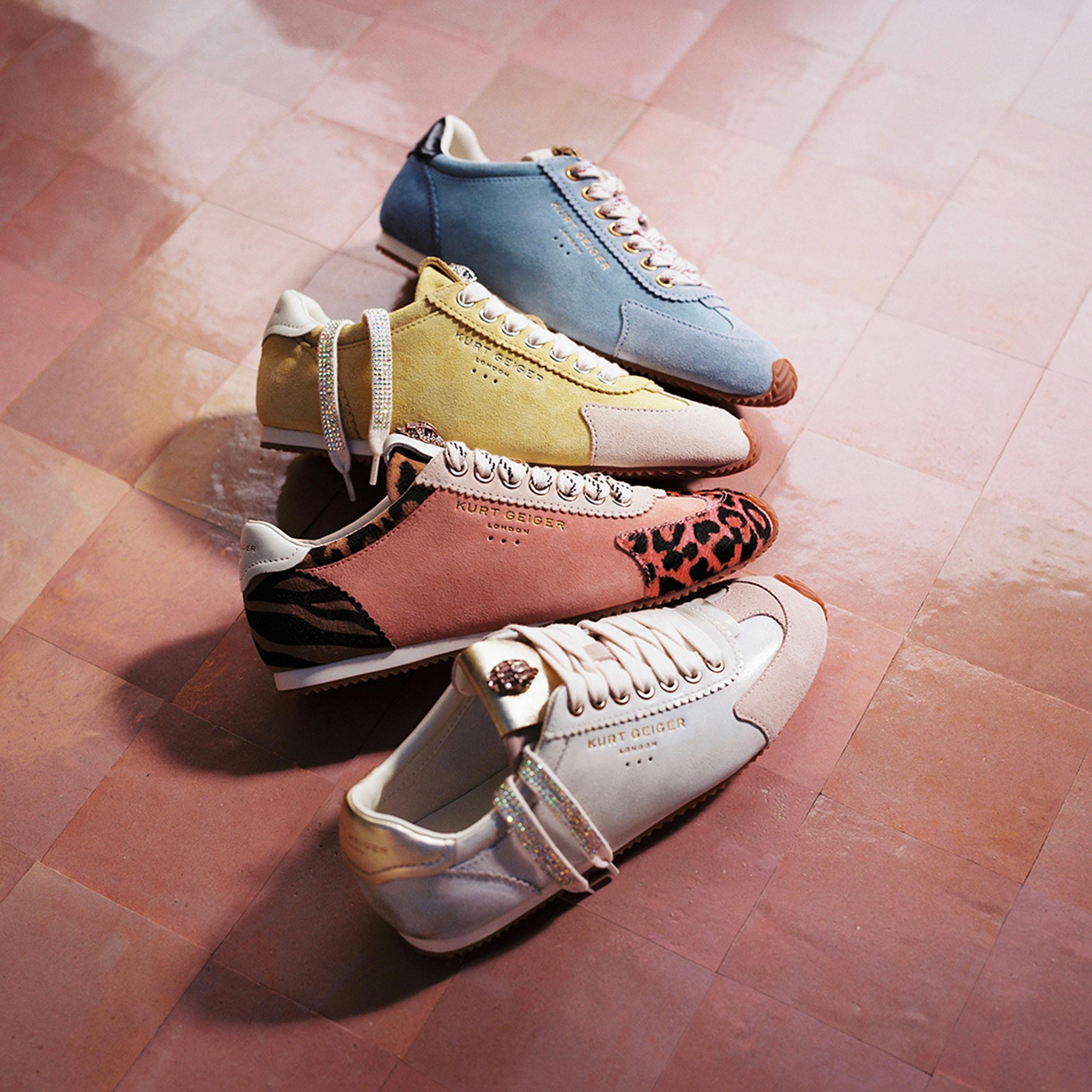 Kurt Geiger Trainers Outlet Online Uk ISLINGTON SNEAKER Yellow