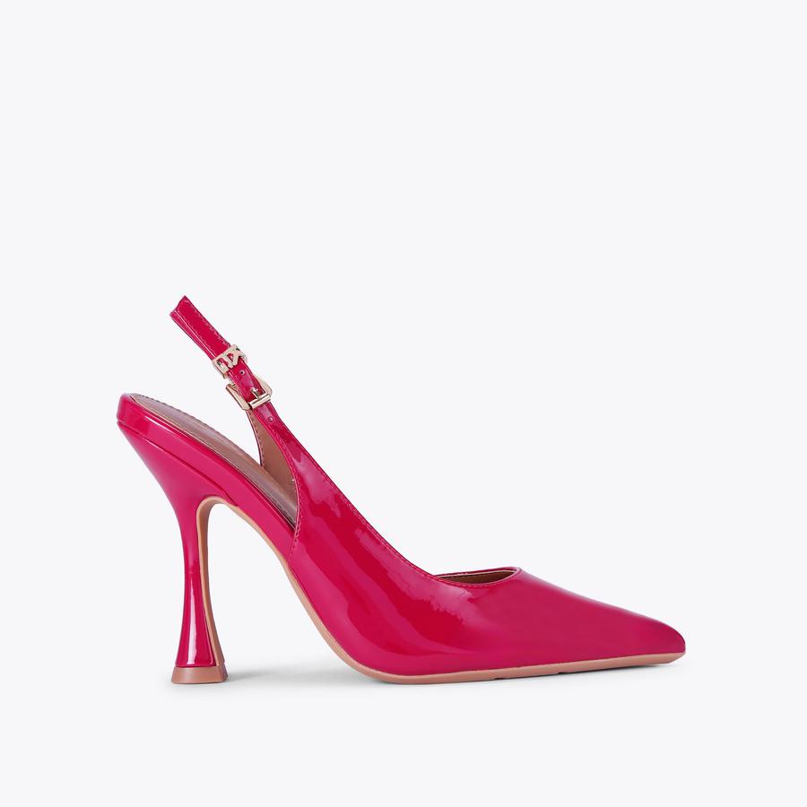 ARIA2 Pink Flared Heel by KG KURT GEIGER