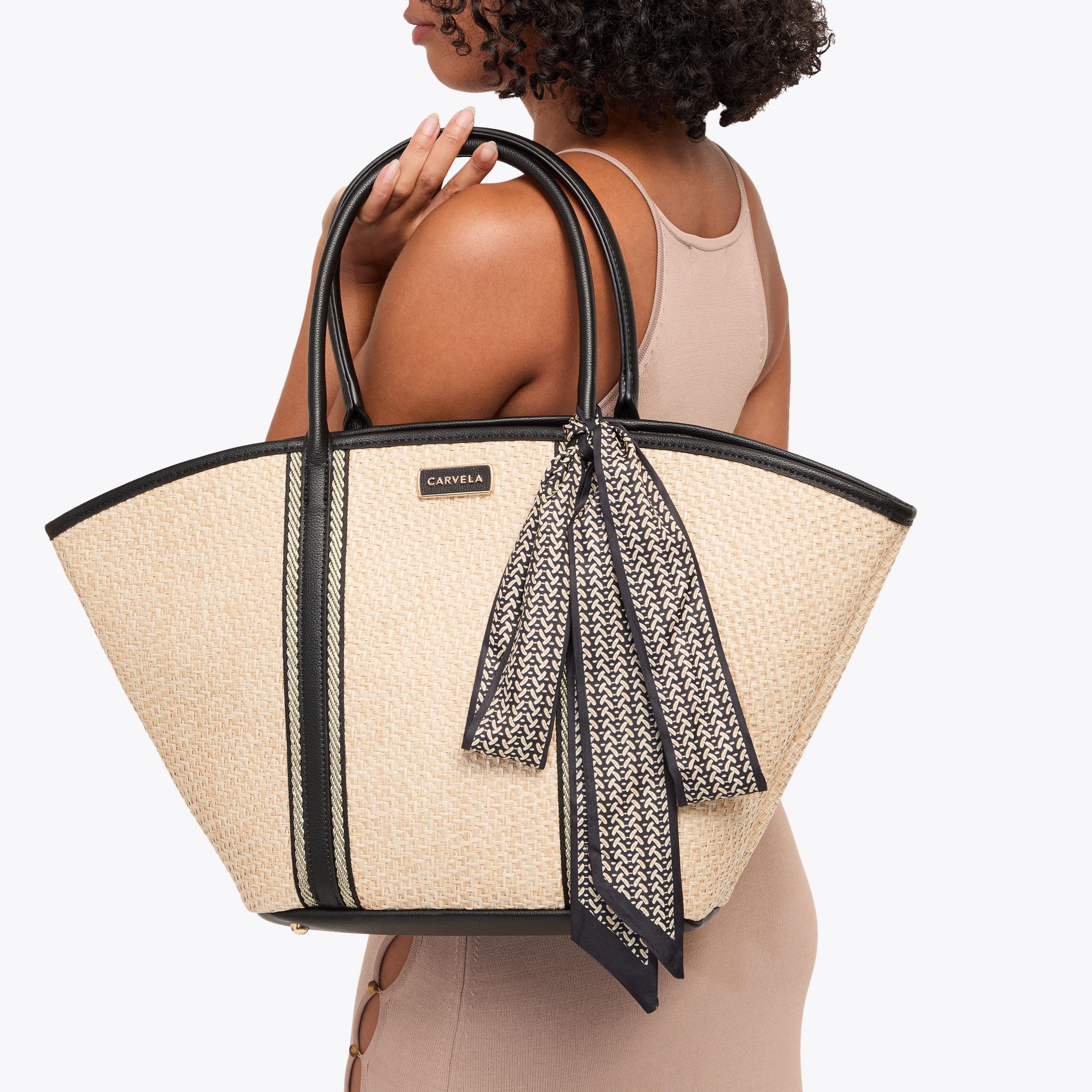 The Sorrento Pebble-Bead Pouch Bag main image 1