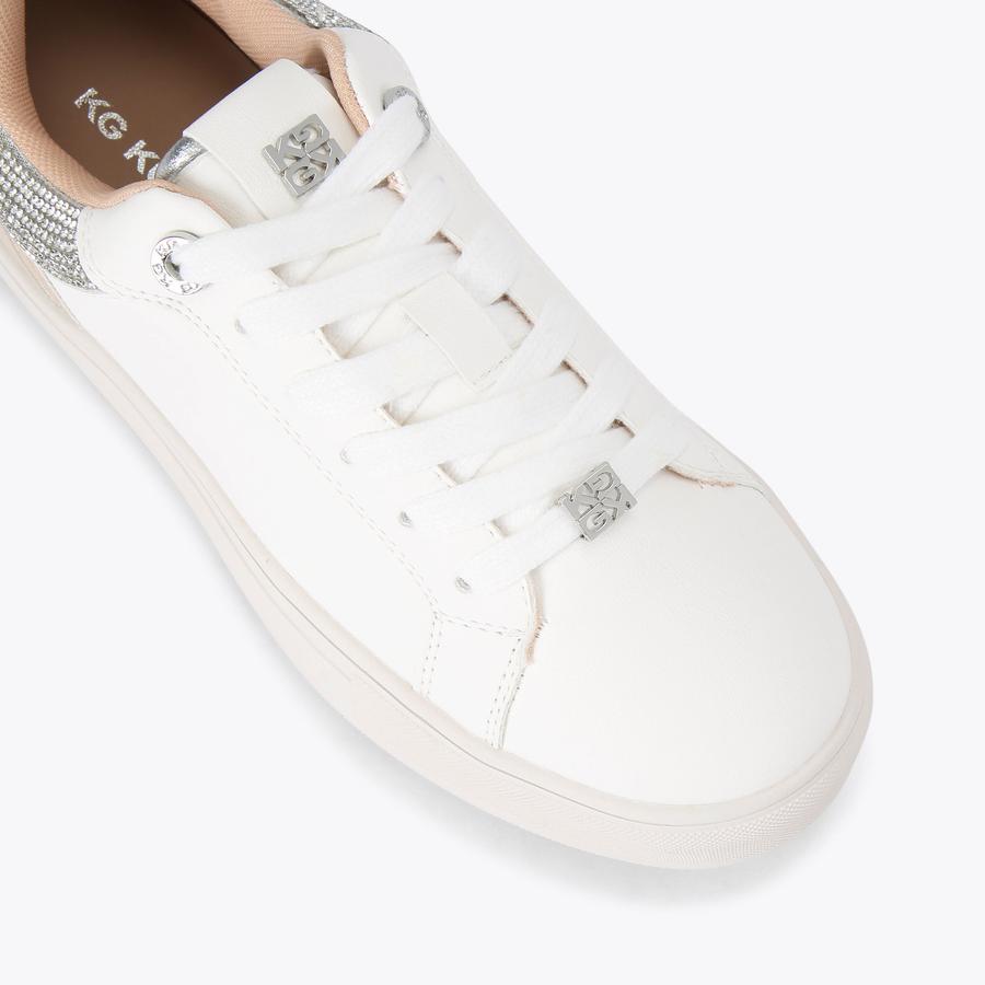 KALI GEM Crystal Lace Up Sneaker by KG KURT GEIGER