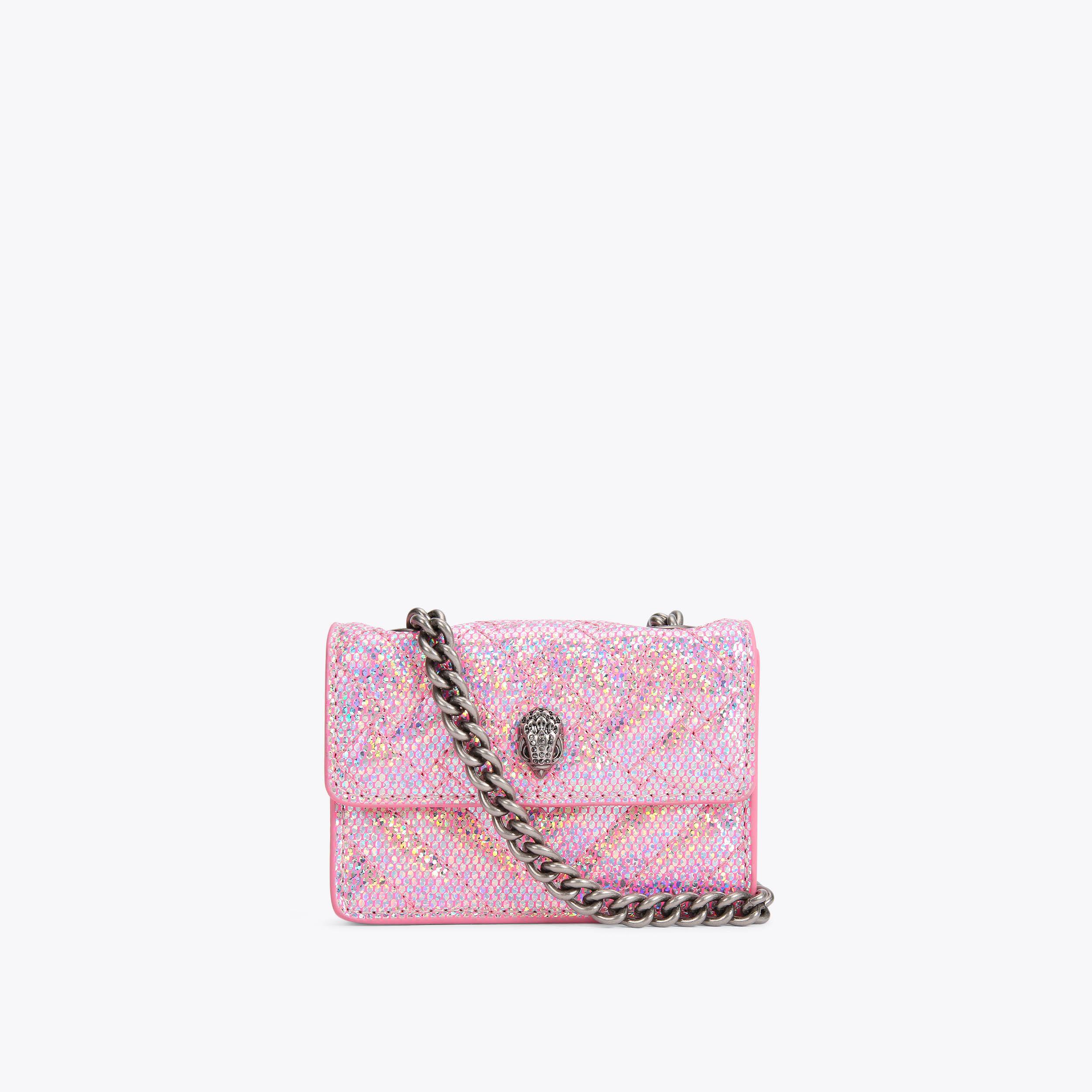 kurt geiger pink crossbody