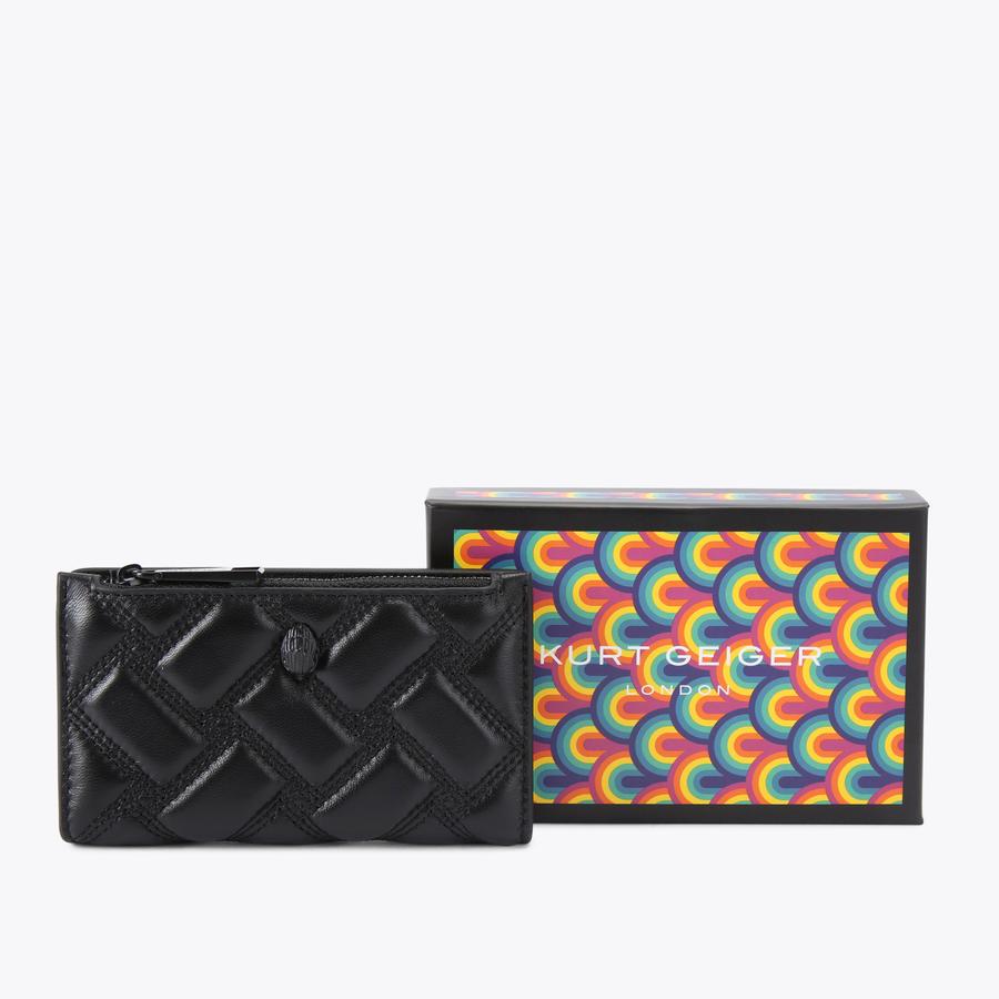 Buckle-Down Men's Bifold Wallet - Canvas, Funky Eye Flowers Design, 4" X 3.5"