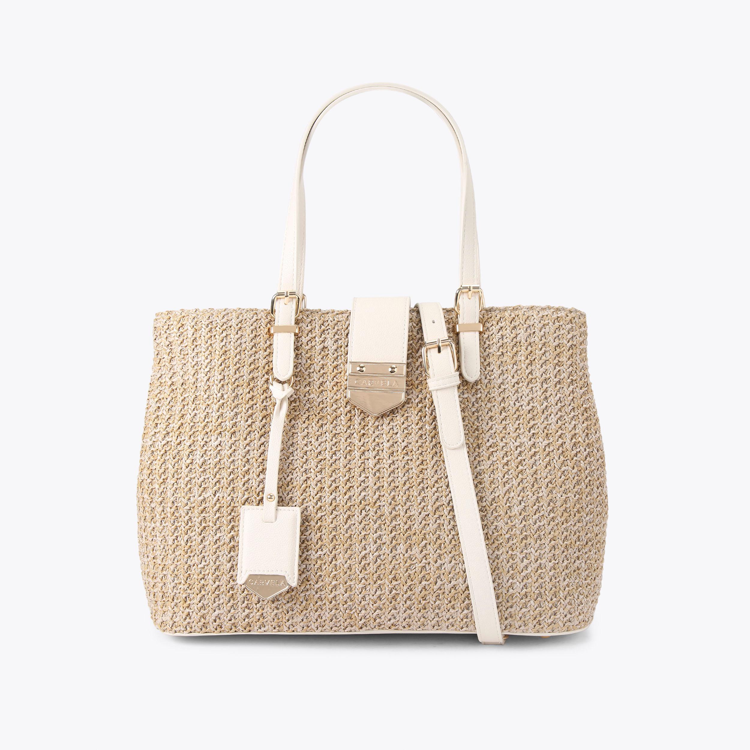 Midi Maria Tote Bag - white