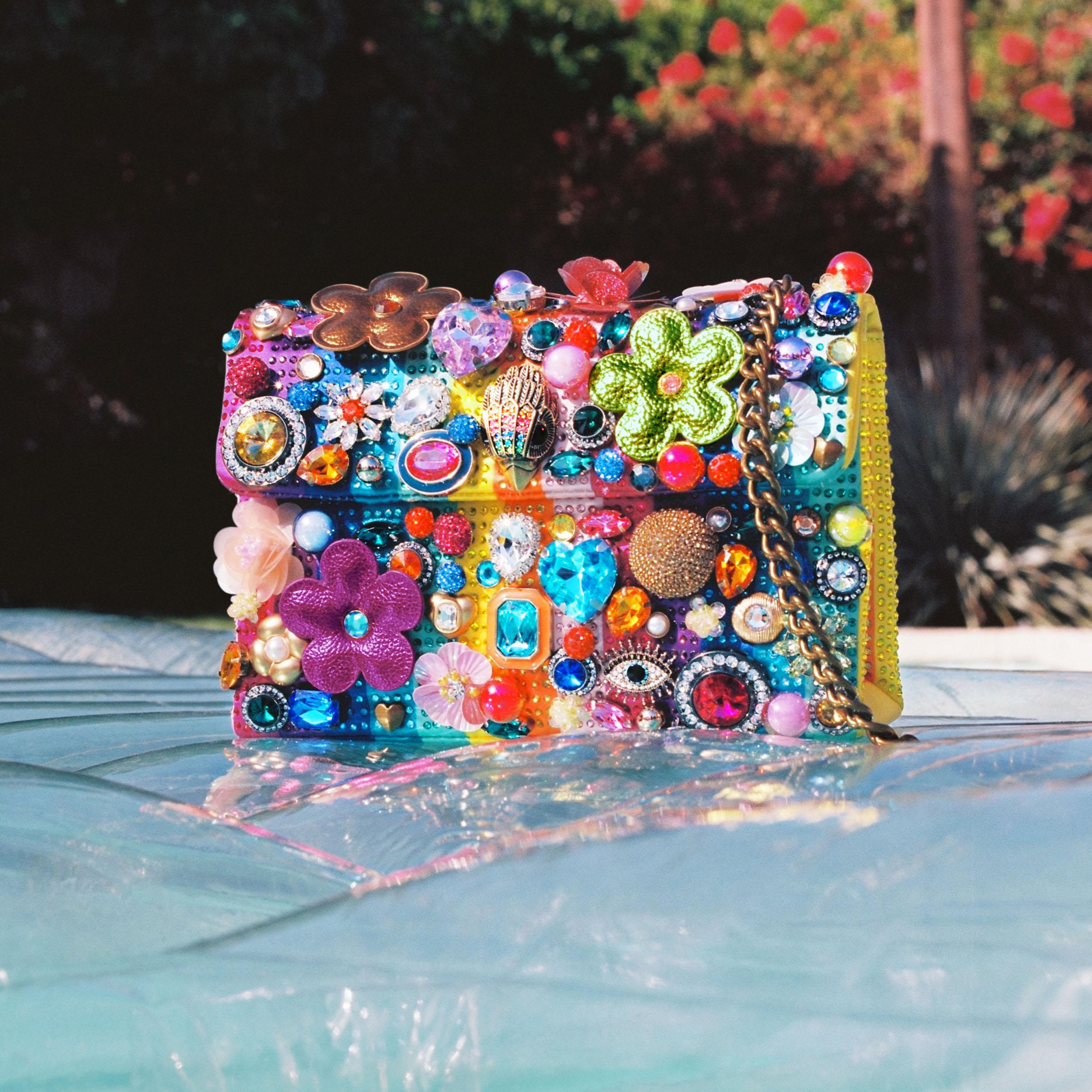 b8 キャンディバック　袋　3柄×10枚【30枚】 MD KENSINGTON TUTTIFRUTTI Crystal Embellished Shoulder Bag by KURT