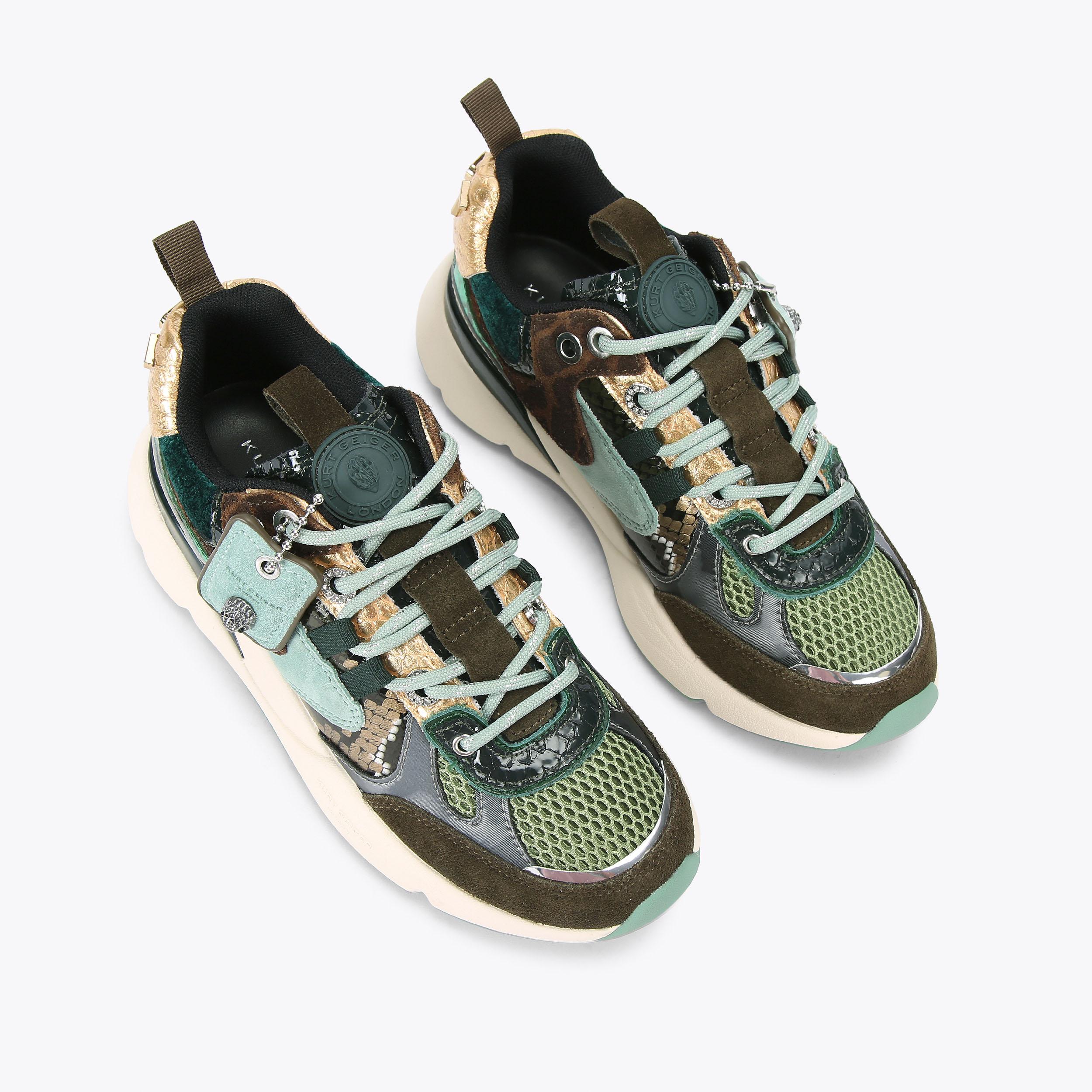 KURT RUNNER Suede Lace Up Sneaker by KURT GEIGER LONDON