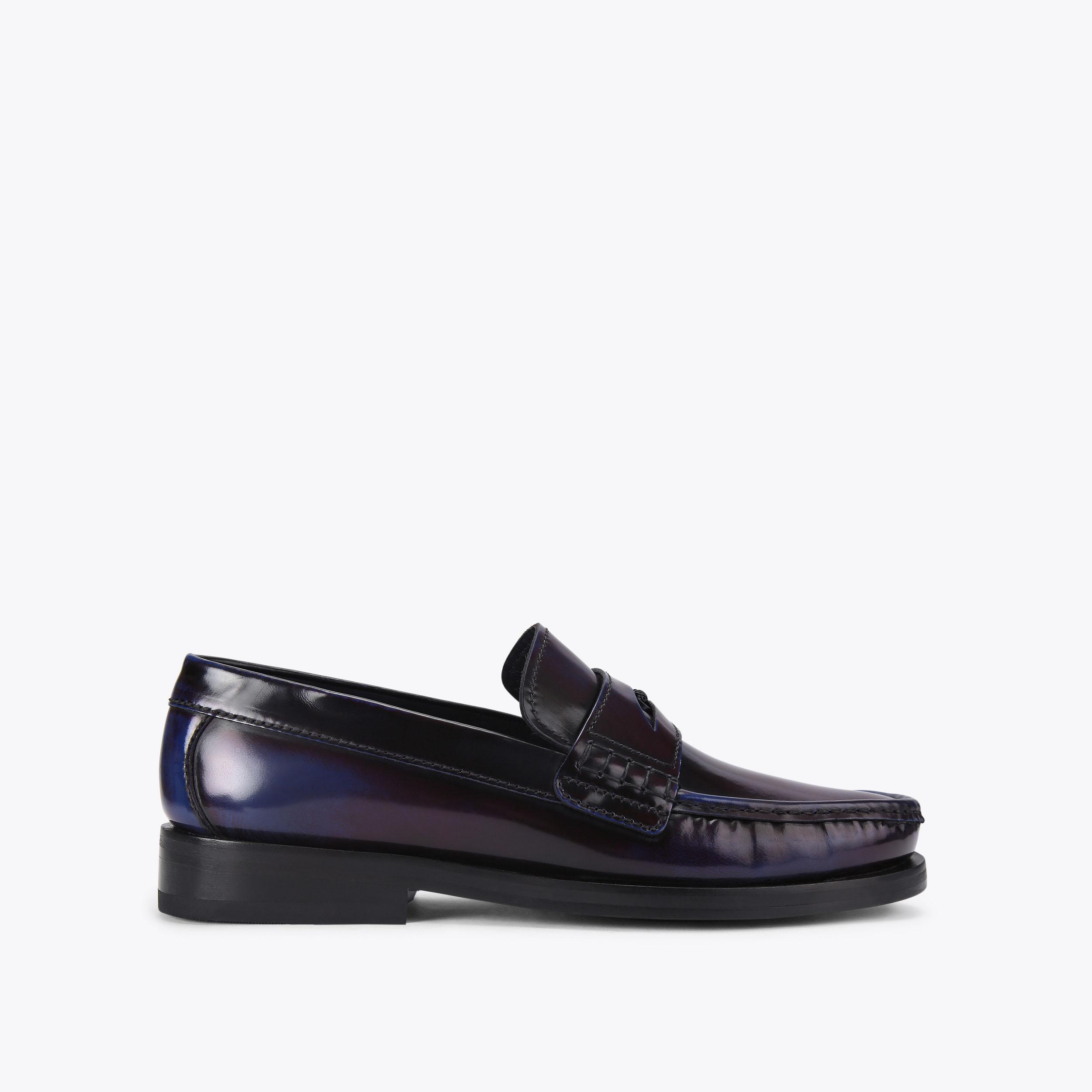 ALISTAIR Black Leather Loafer by KURT GEIGER LONDON display picture 1