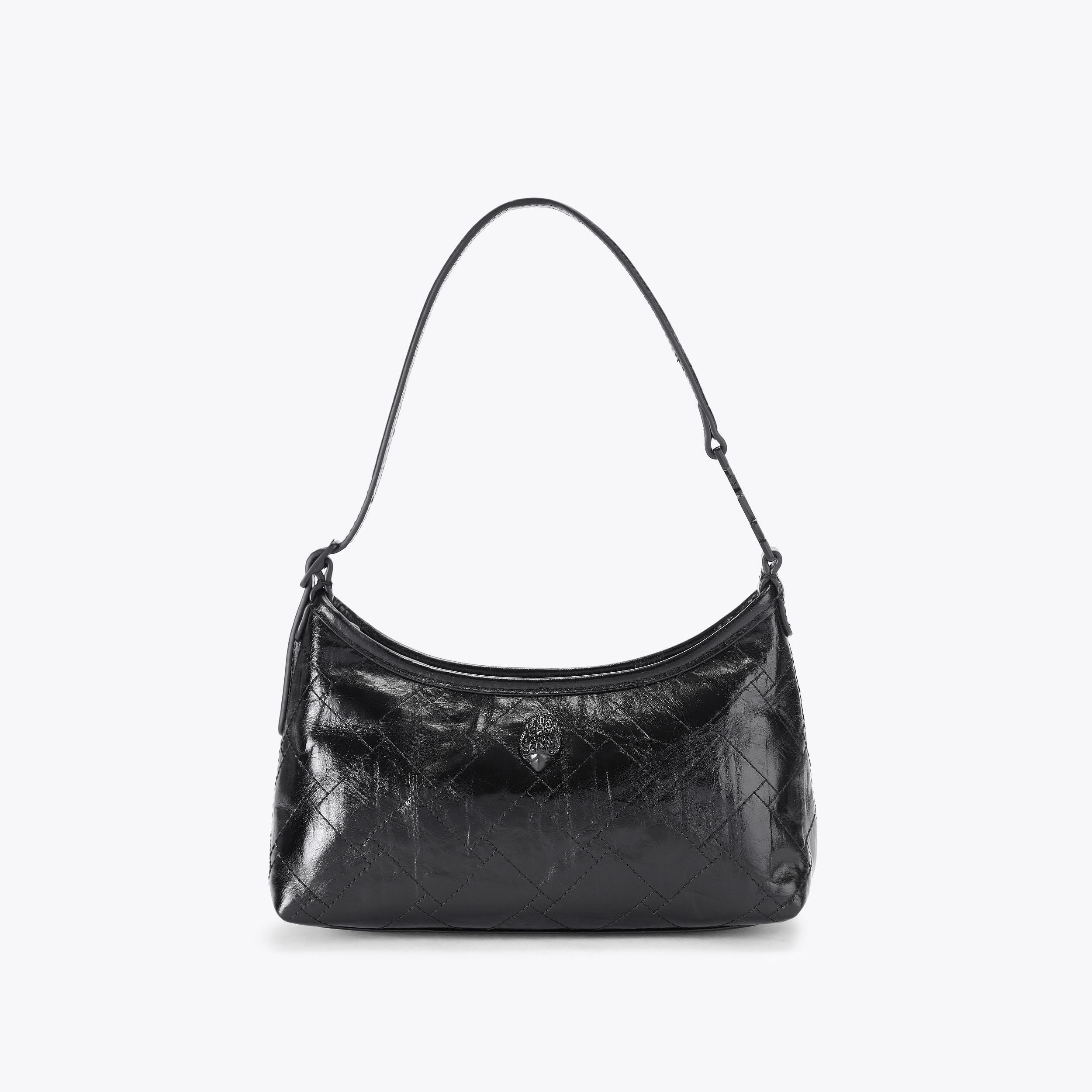 KURT MINI SHOULDER BAG White Leather Shoulder Bag by Kurt Geiger