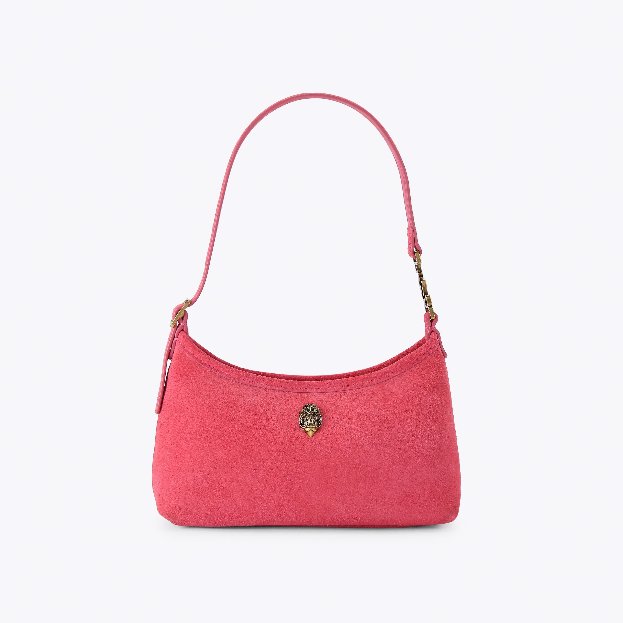 KURT MINI SHOULDER BAG White Leather Shoulder Bag by Kurt Geiger