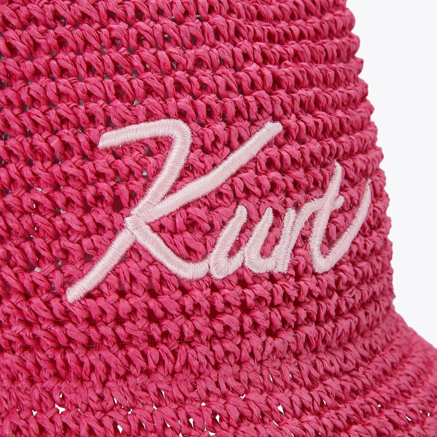 ミュージシャン CDL TOKYO Synthetic Raffia Bucket Hat M CDL