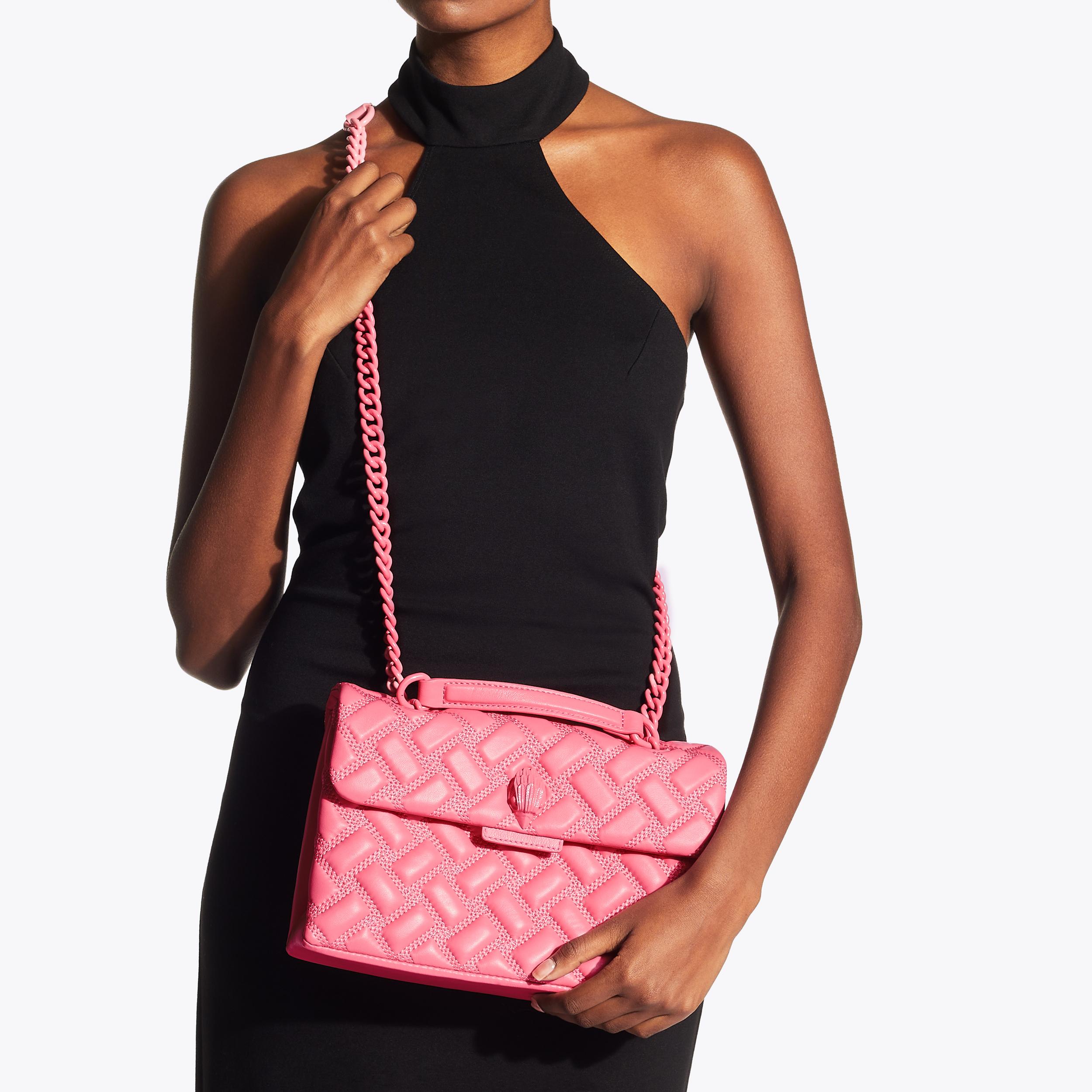 Kurt geiger pink kensington bag hotsell