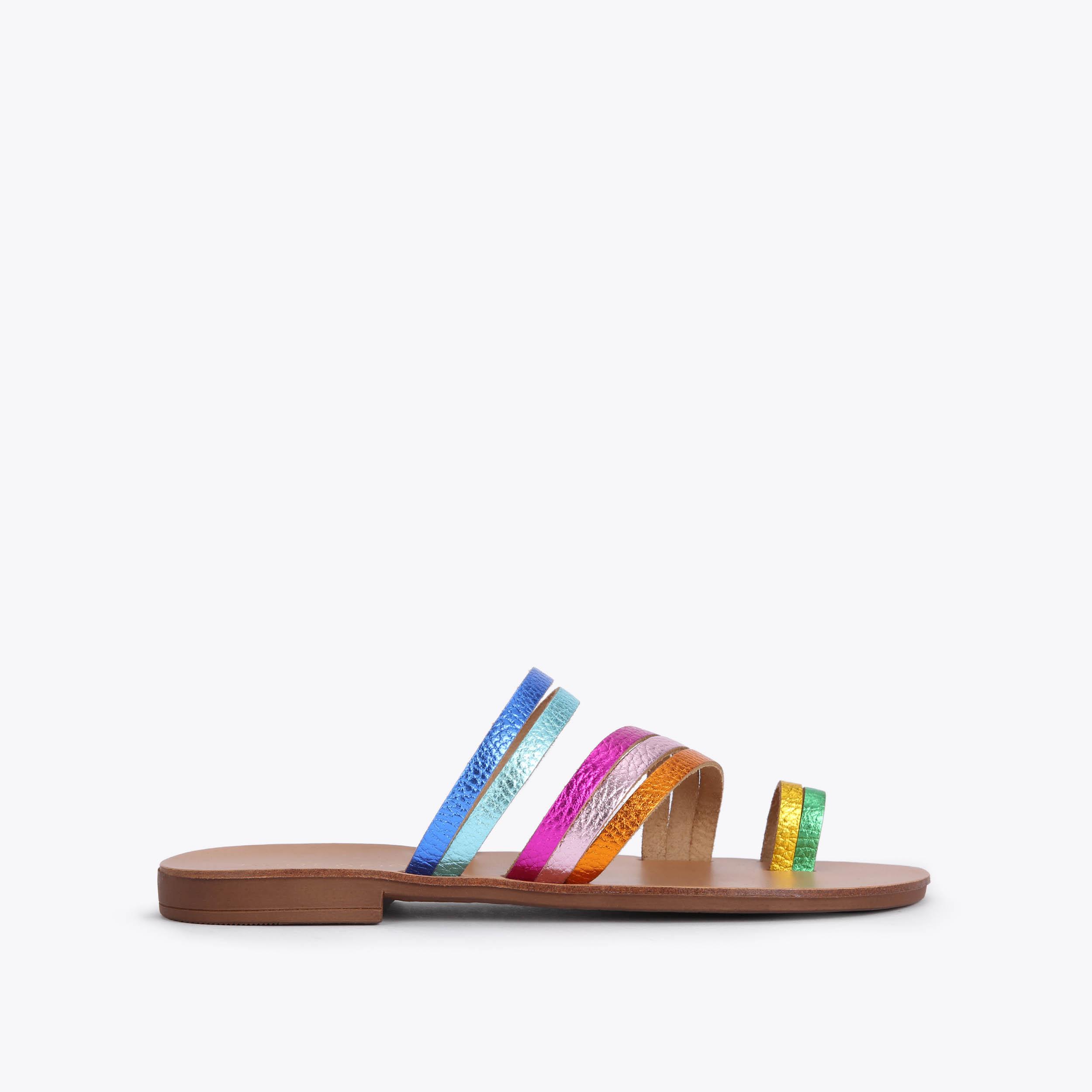 Kurt geiger deals rainbow sandals