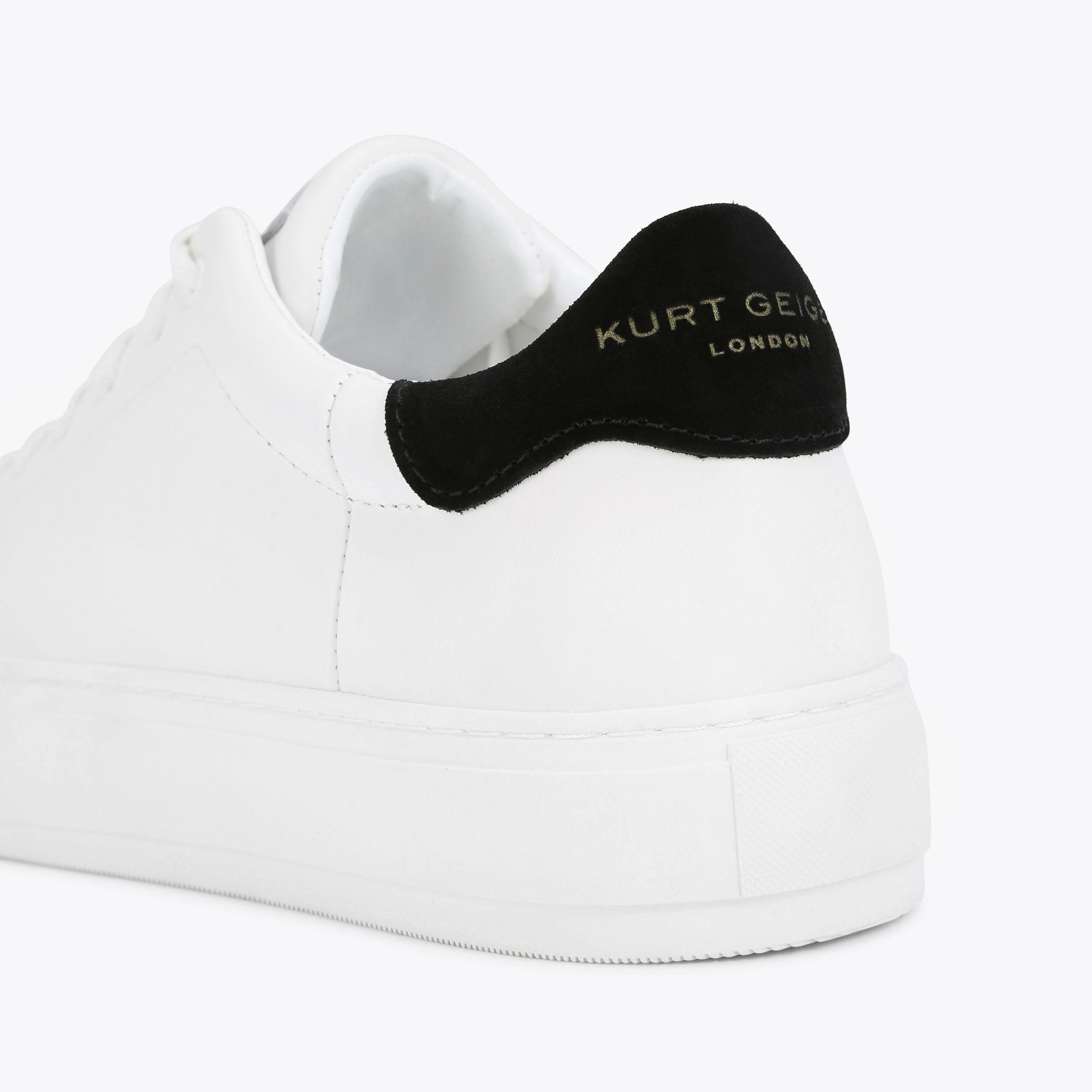 Mens white trainers kurt on sale geiger