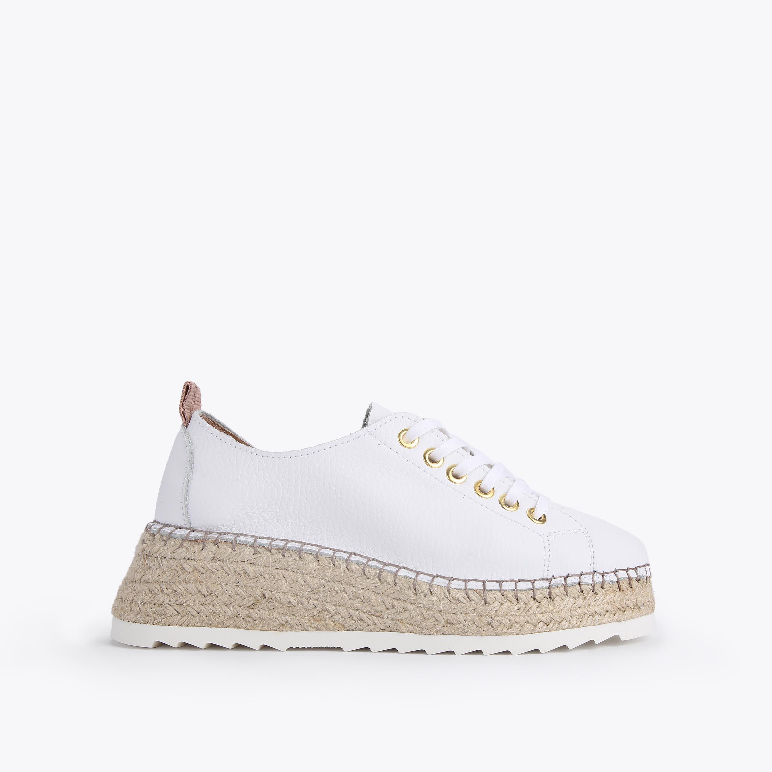 White clearance sneakers espadrille