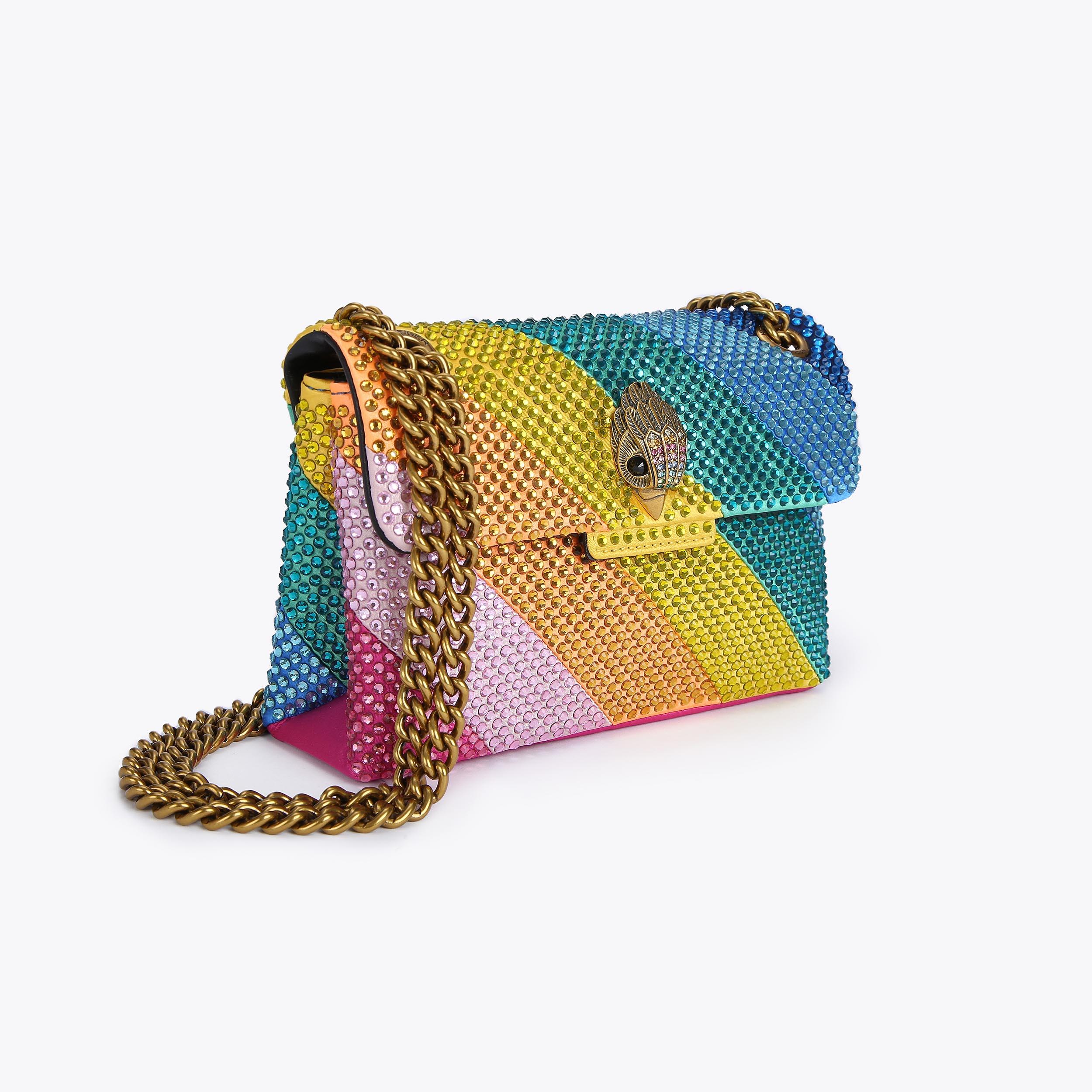 Kurt geiger mini kensington bag rainbow sale