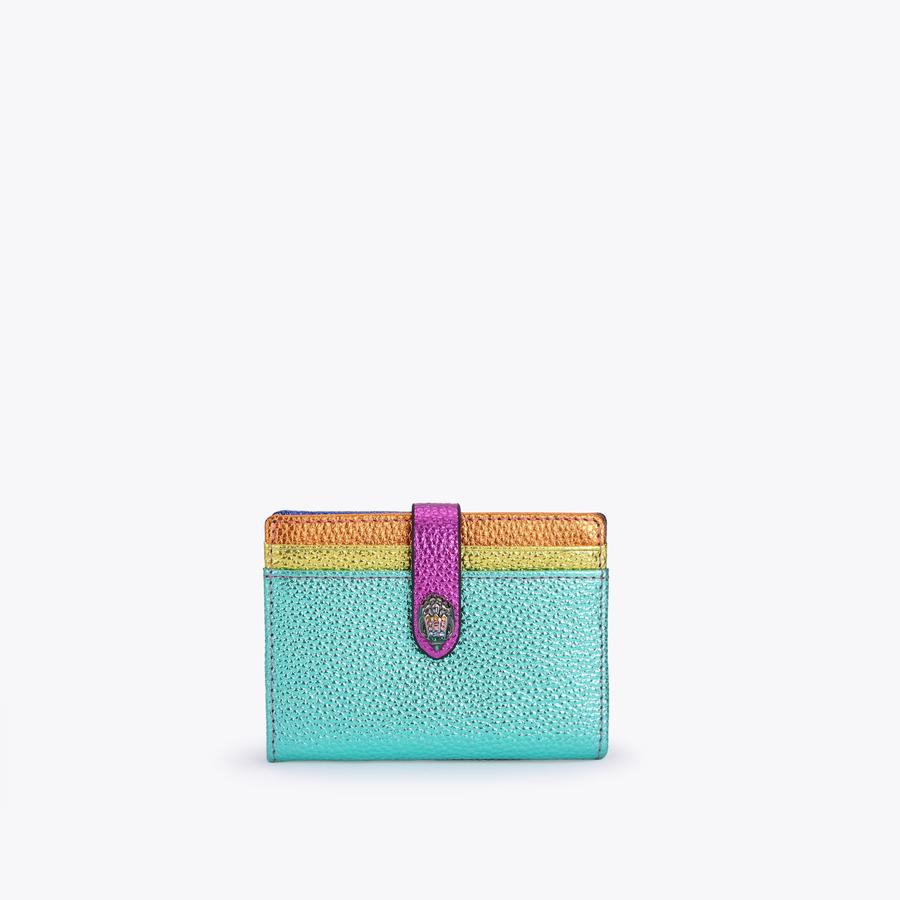 MULTI CARD HOLDER Multi coloured Metallic Card Holder by