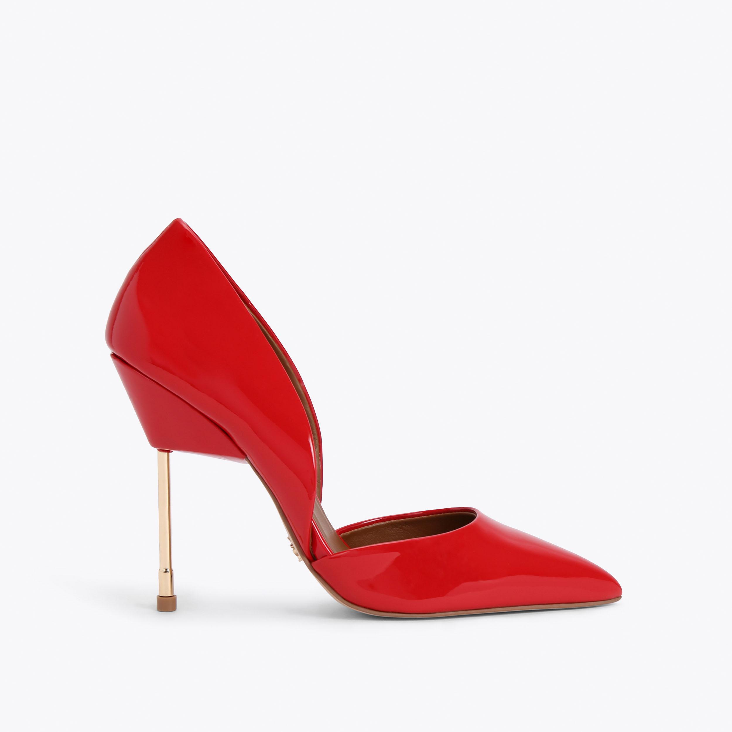 carvela by kurt geiger BOND Red Patent Courts by KURT GEIGER LONDON