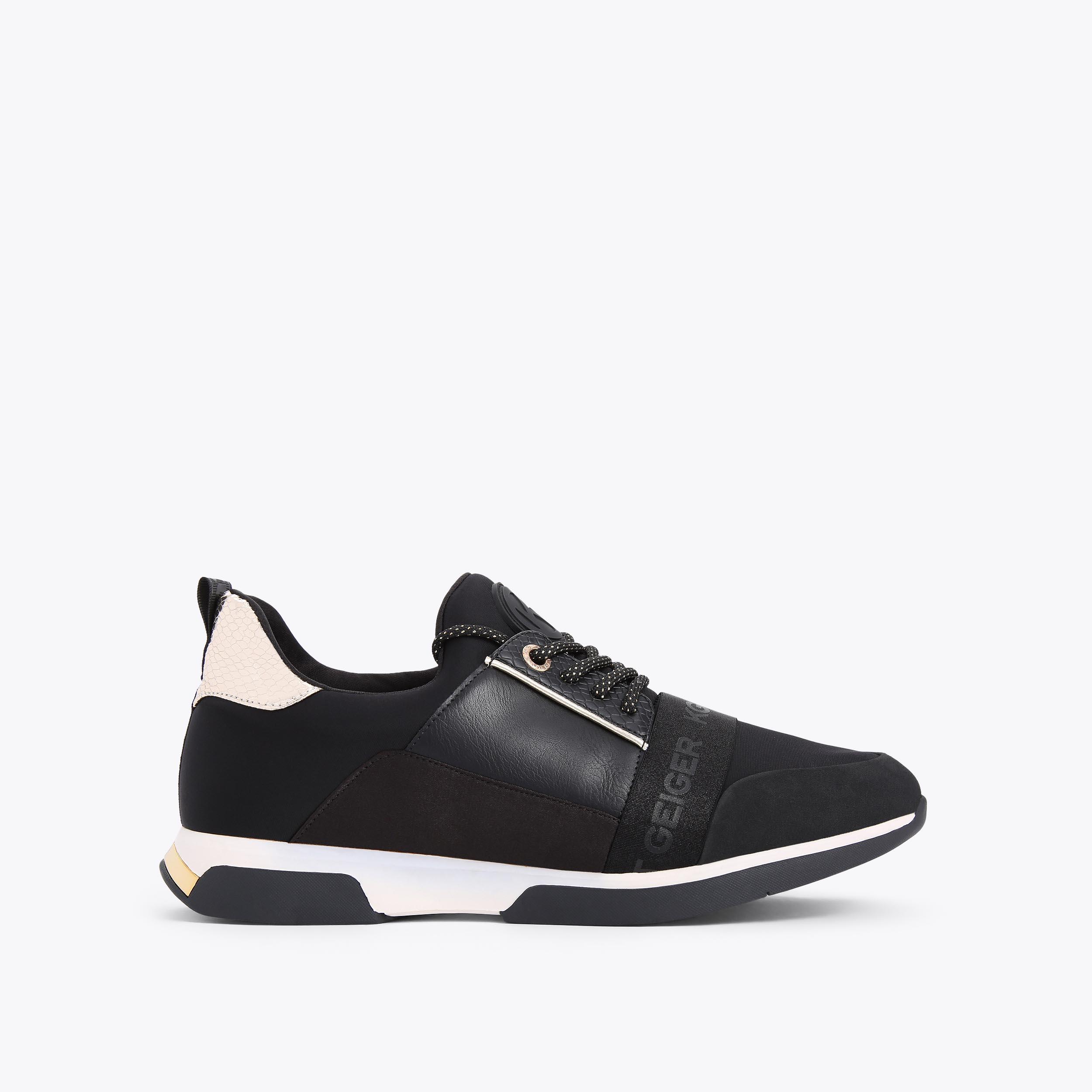 Kurt geiger sales black sneakers