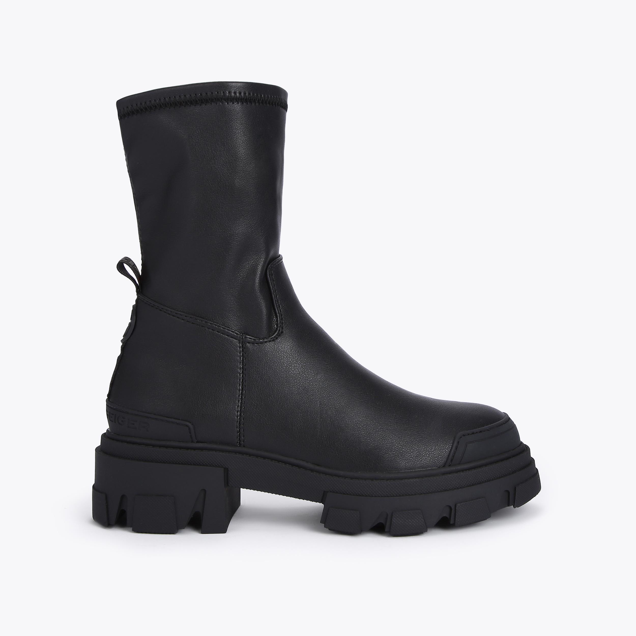 Kurt geiger long black on sale boots