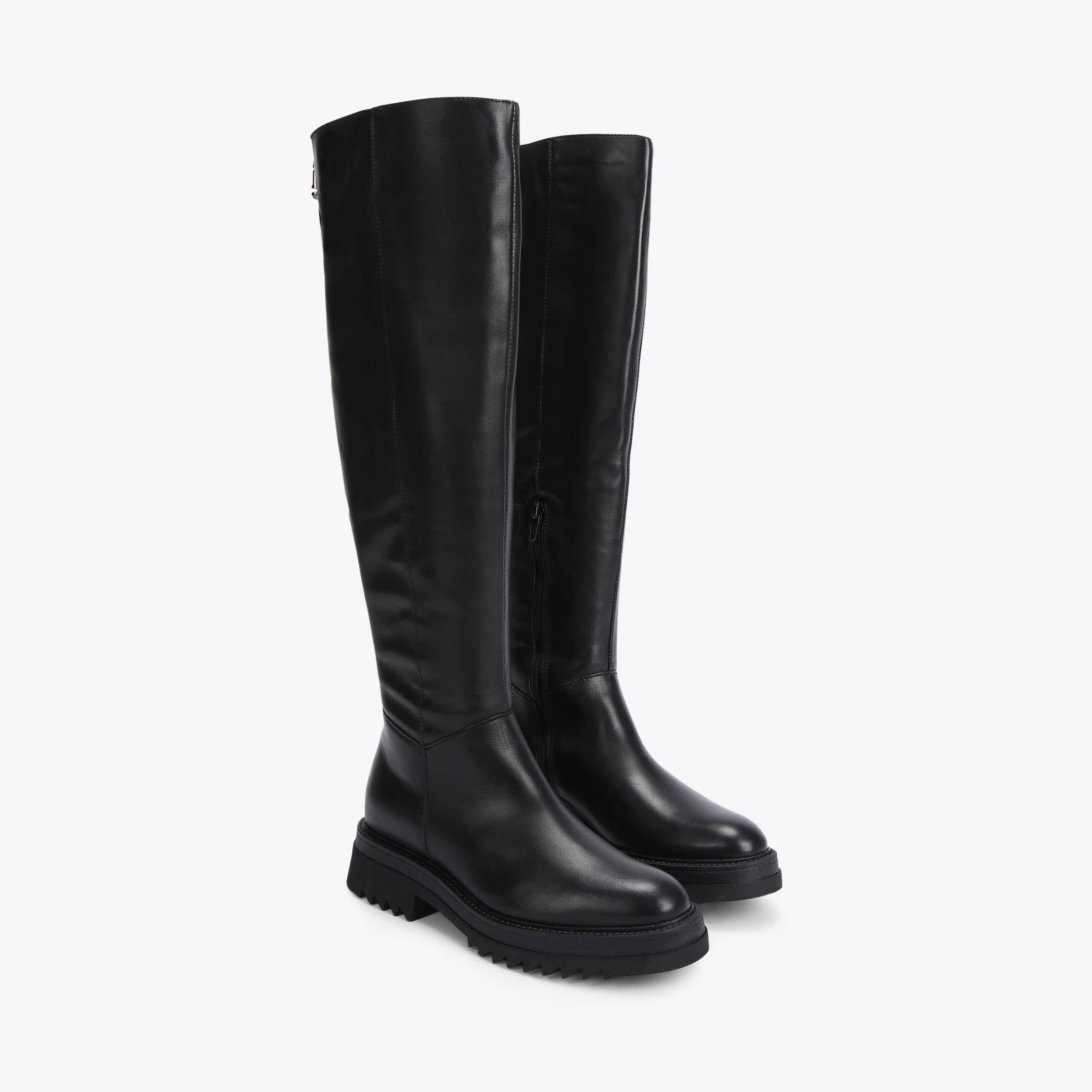 Carvela long black boots hotsell