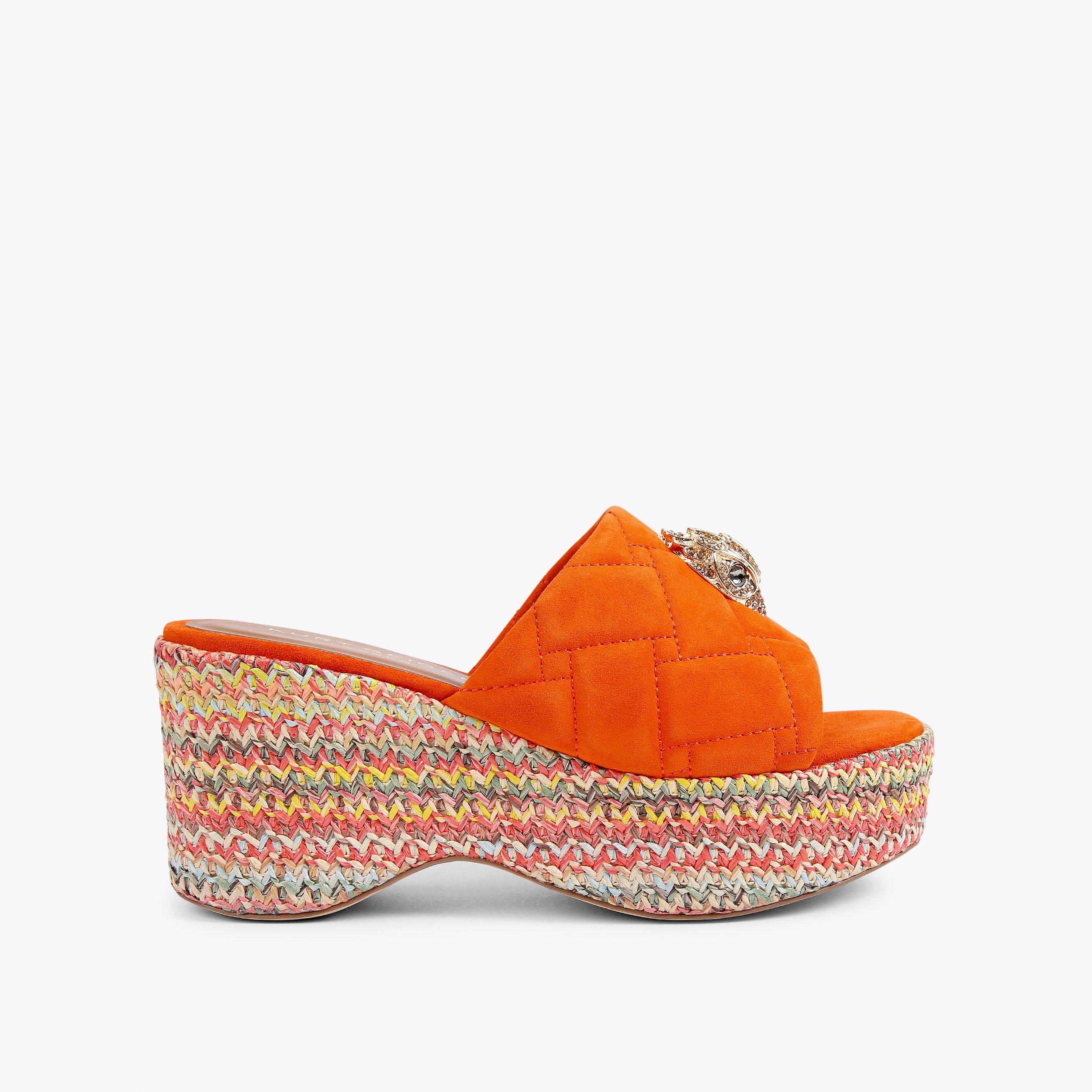 Wedge sale mule shoes