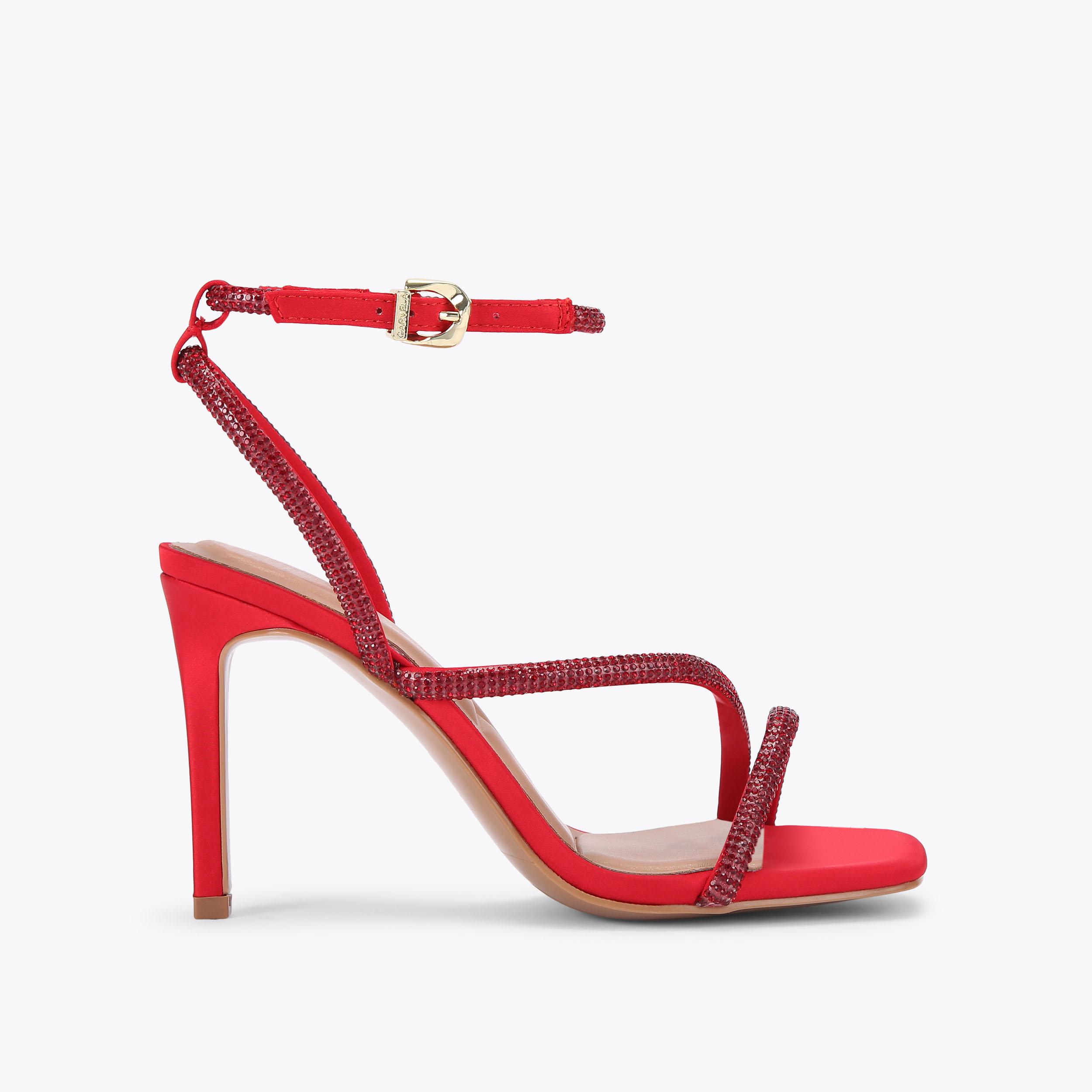 carvela by kurt geiger PAPARAZZI Red Crystal Jewel Heel by CARVELA