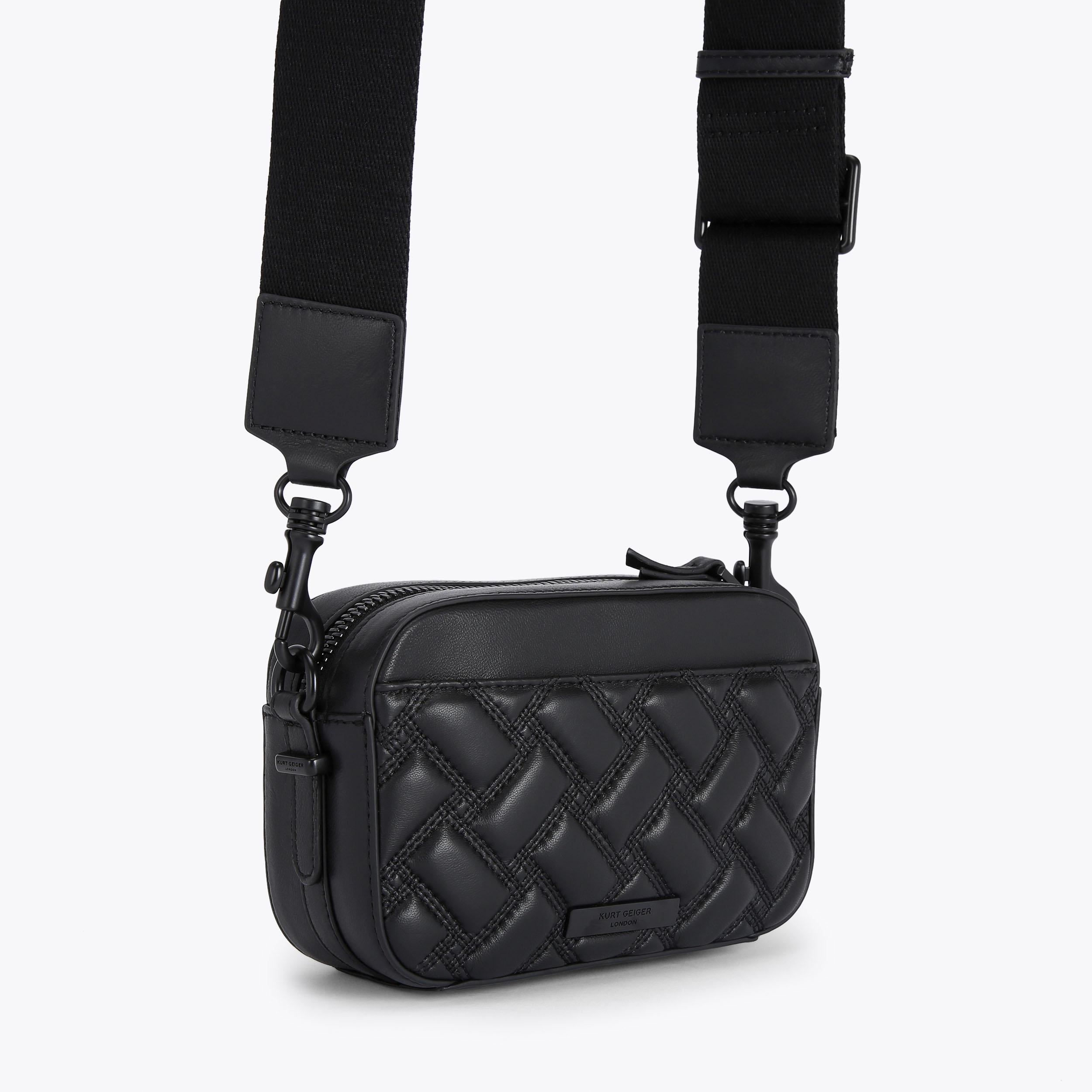 Kurt geiger black crossbody bag sale