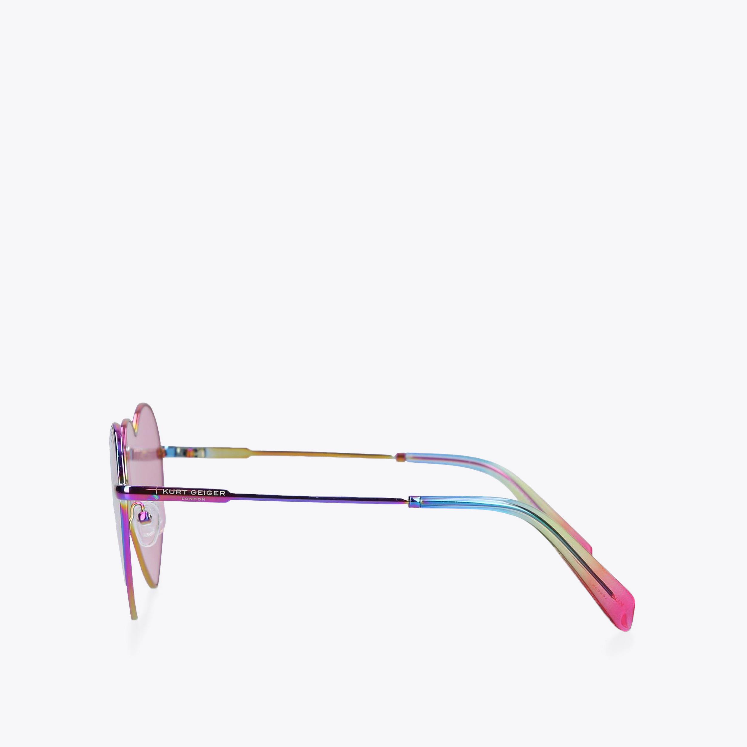 vanguardlove♥ METAL HEART SUNGLASSES Metal Heart Shaped Sunglasses by KURT