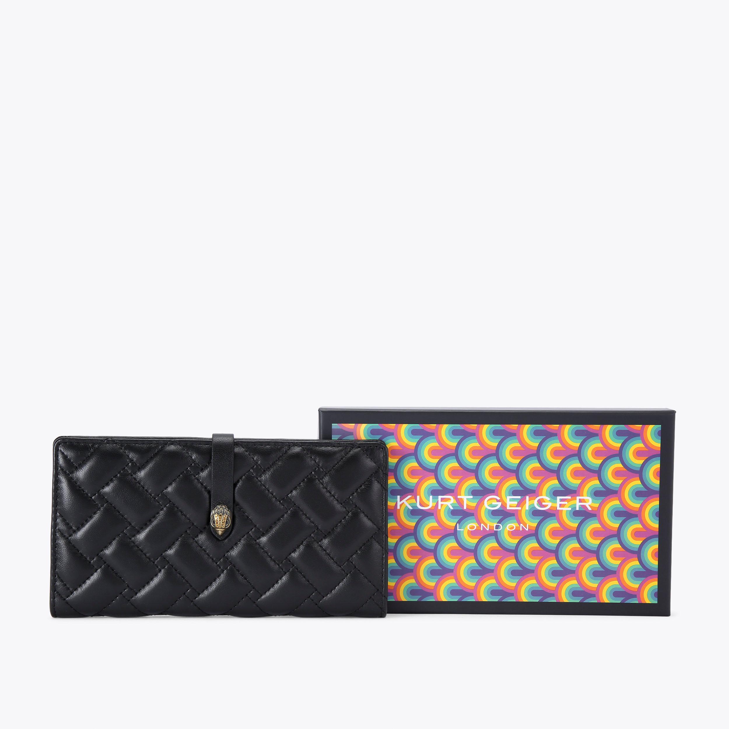 Kurt geiger multicolor wallet leather online foldover Bifold