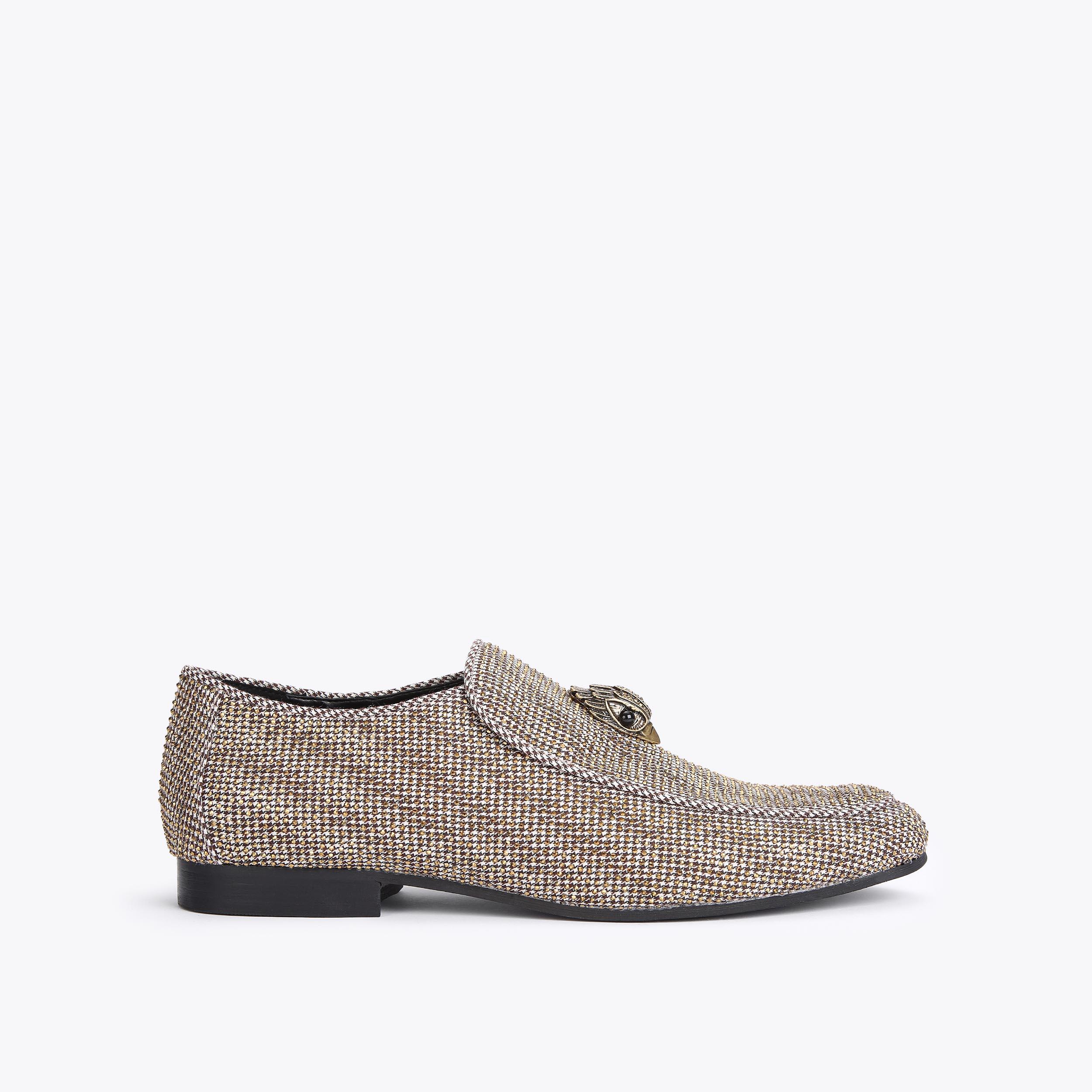 Hugh Eagle Herringbone Loafer