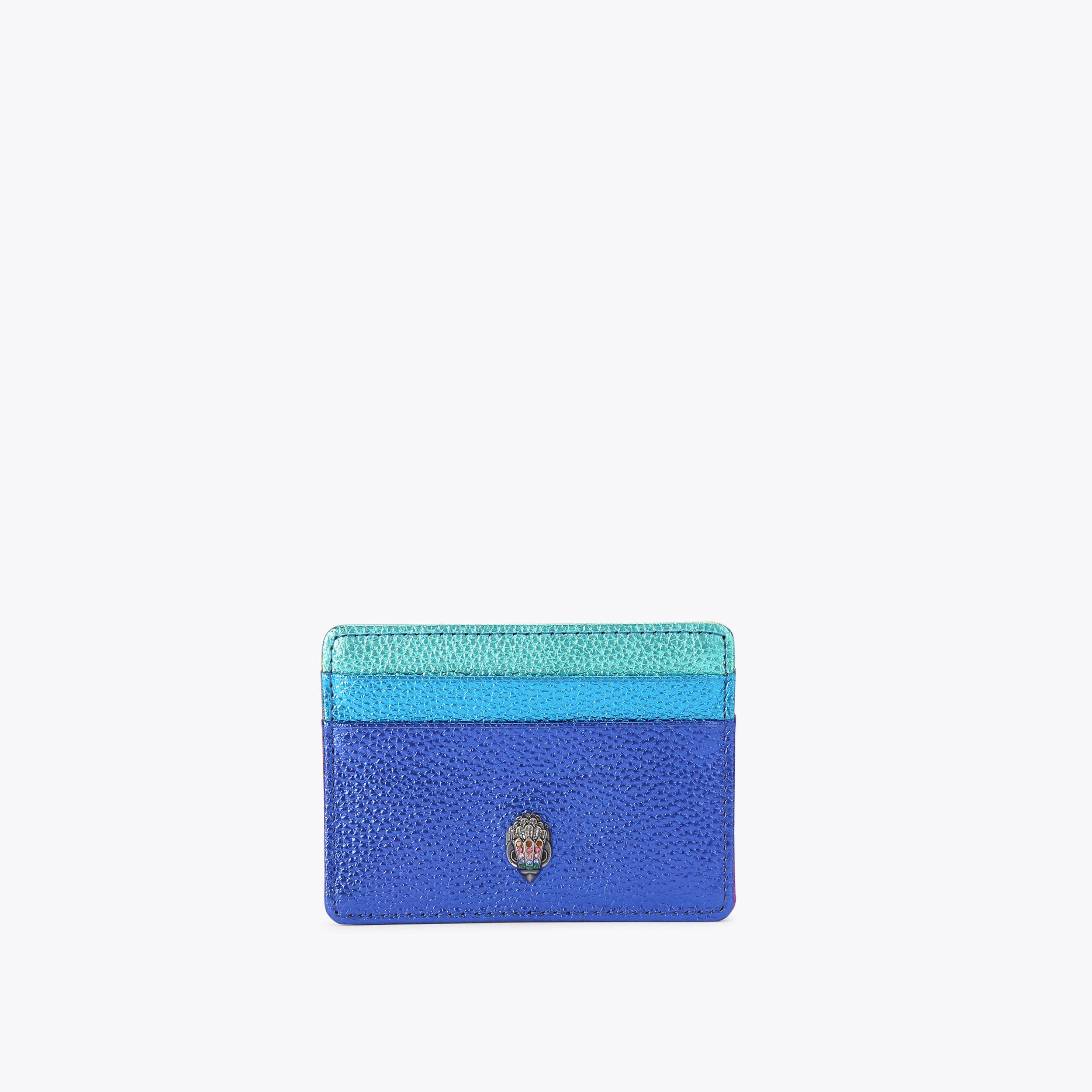 carvela by kurt geiger CARD HOLDER Blue Textured Card Holder by KURT GEIGER LONDON