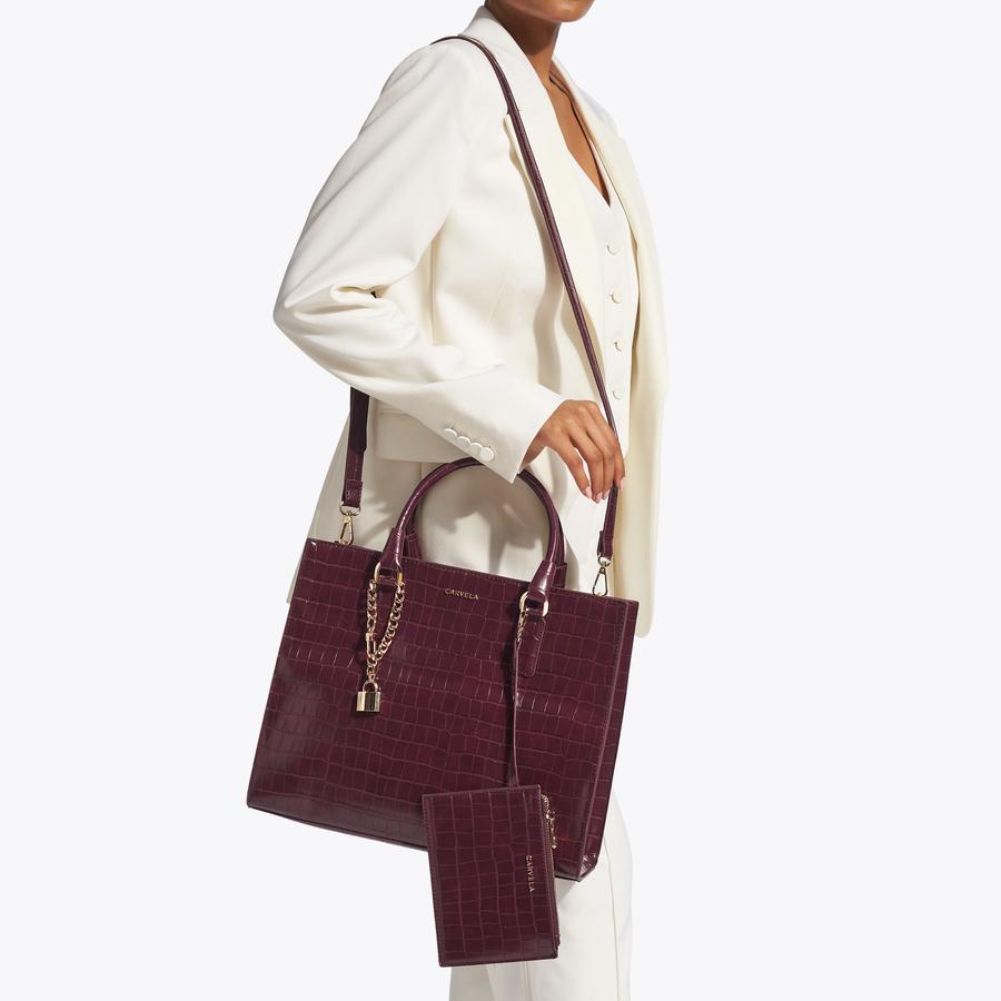 Carvela croc bag shop