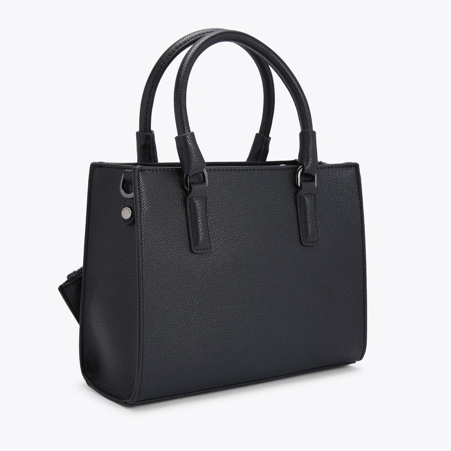 MINI LATTE Mini Black Purse Cross Body Bag by CARVELA