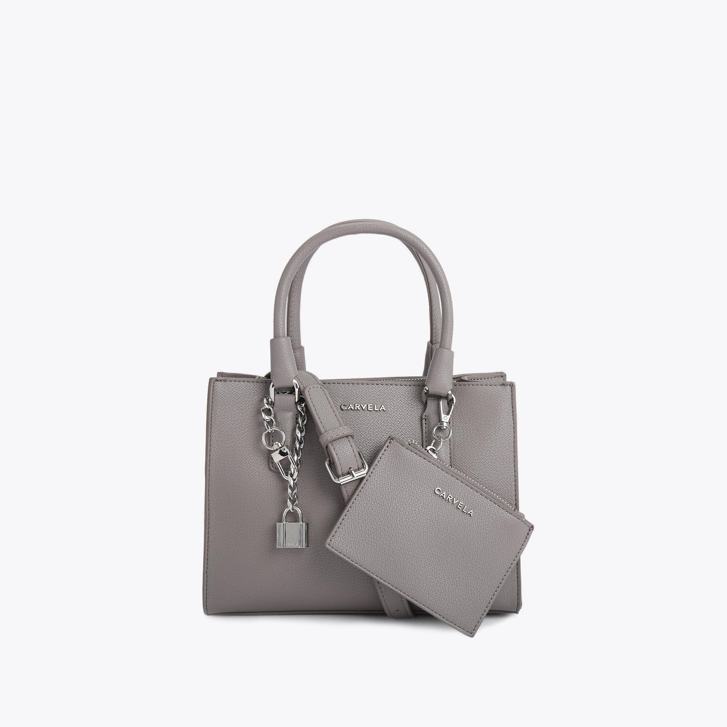 MINI LATTE Mini Black Purse Cross Body Bag by CARVELA