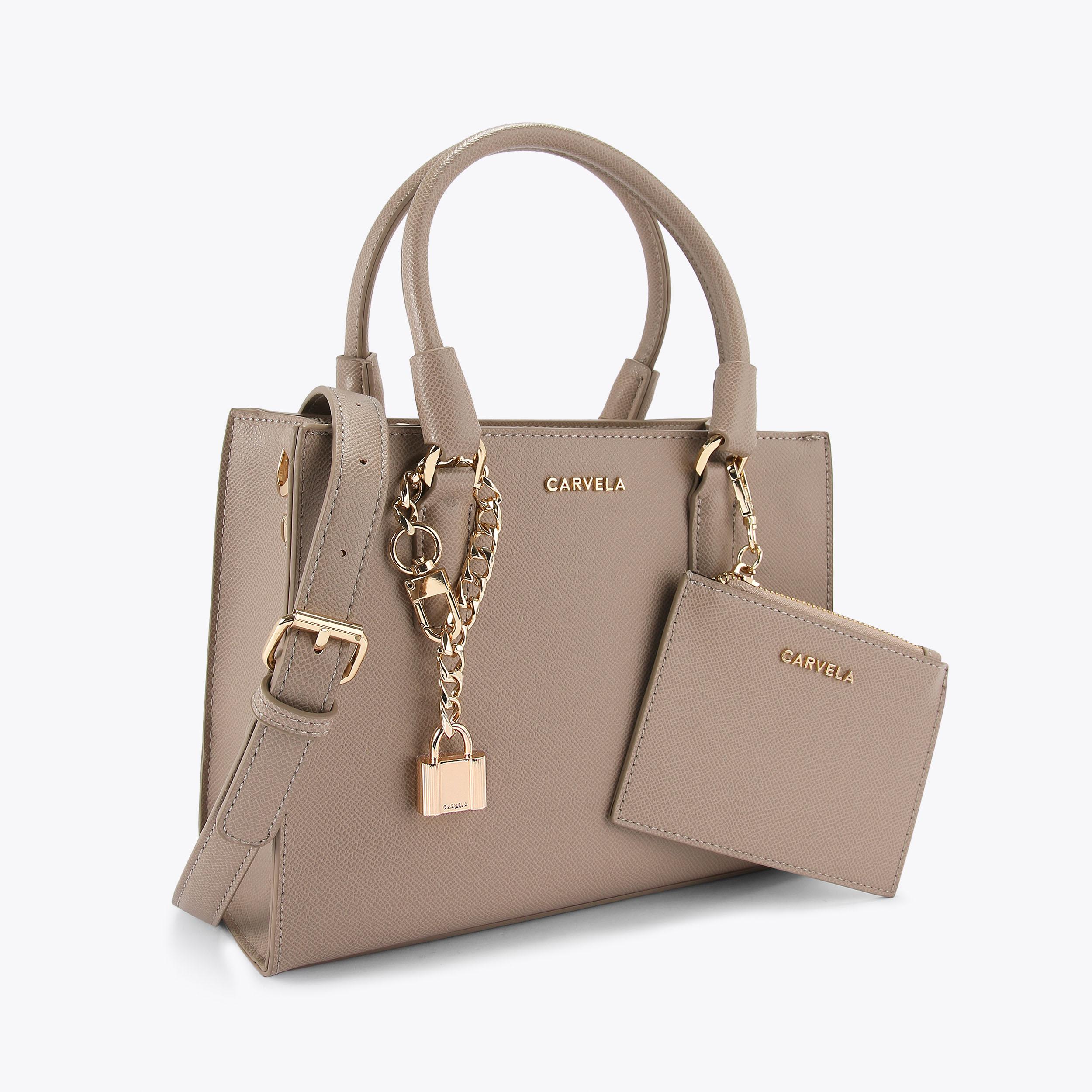 MINI LATTE mini tote bag by CARVELA