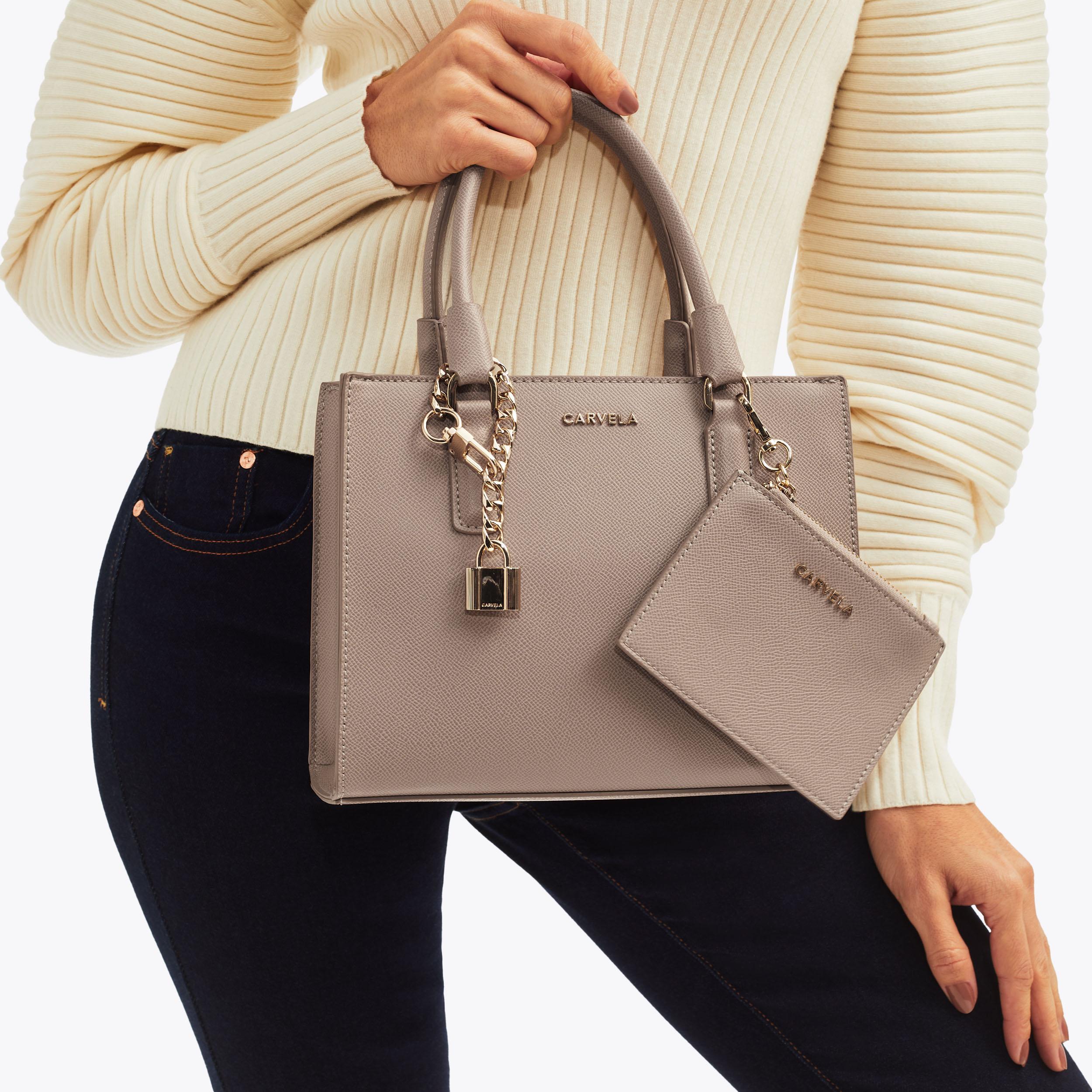 MINI LATTE mini tote bag by CARVELA