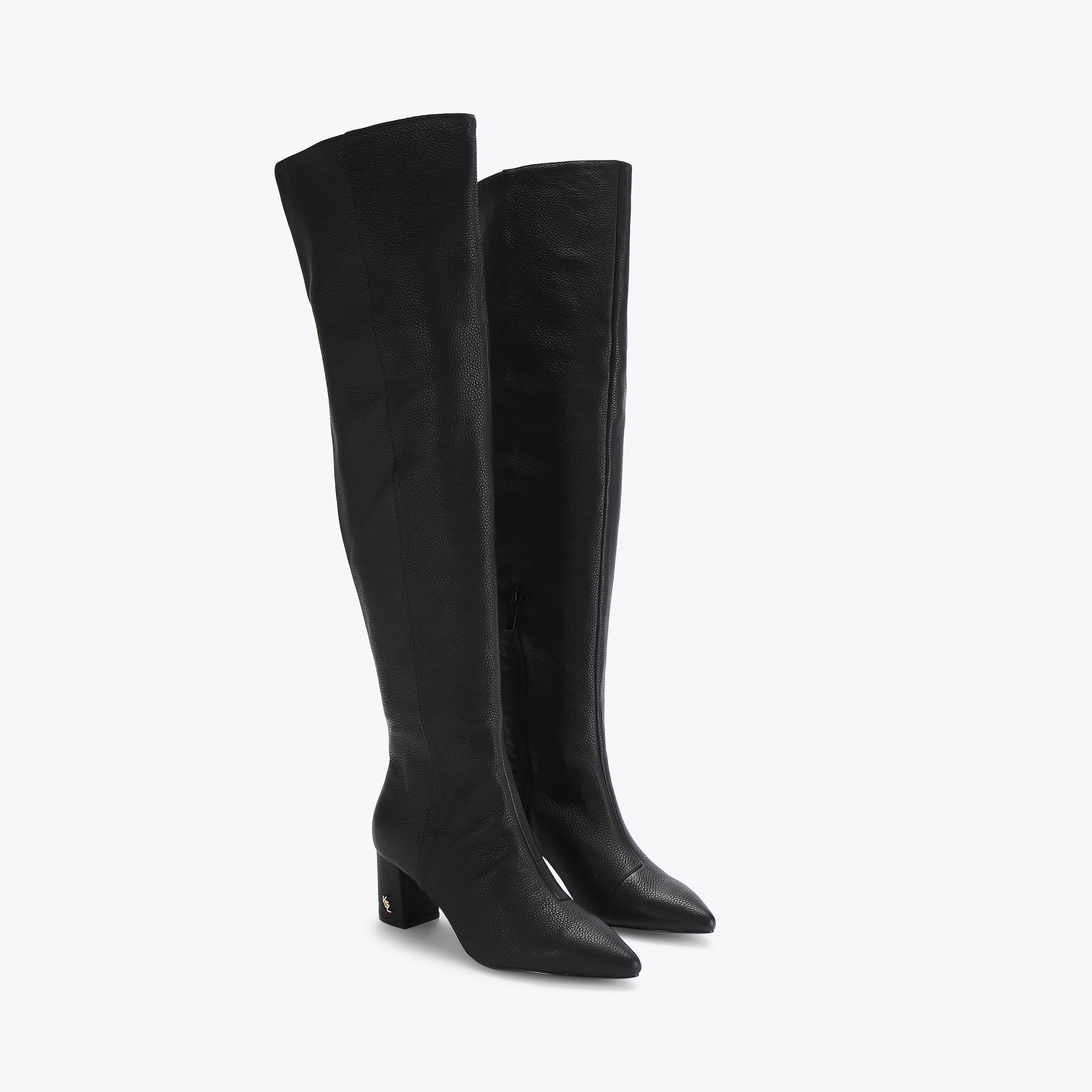 Kurt geiger violet outlet over the knee boots